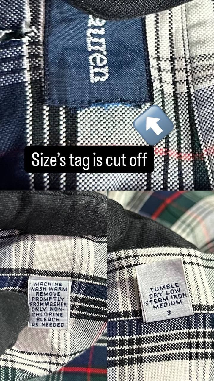Polo Ralph Lauren × Ralph Lauren Ralph Lauren Shirt Buttons Long Sleeve Plaid Classic Size US L / EU 52-54 / 3 - 11 Thumbnail