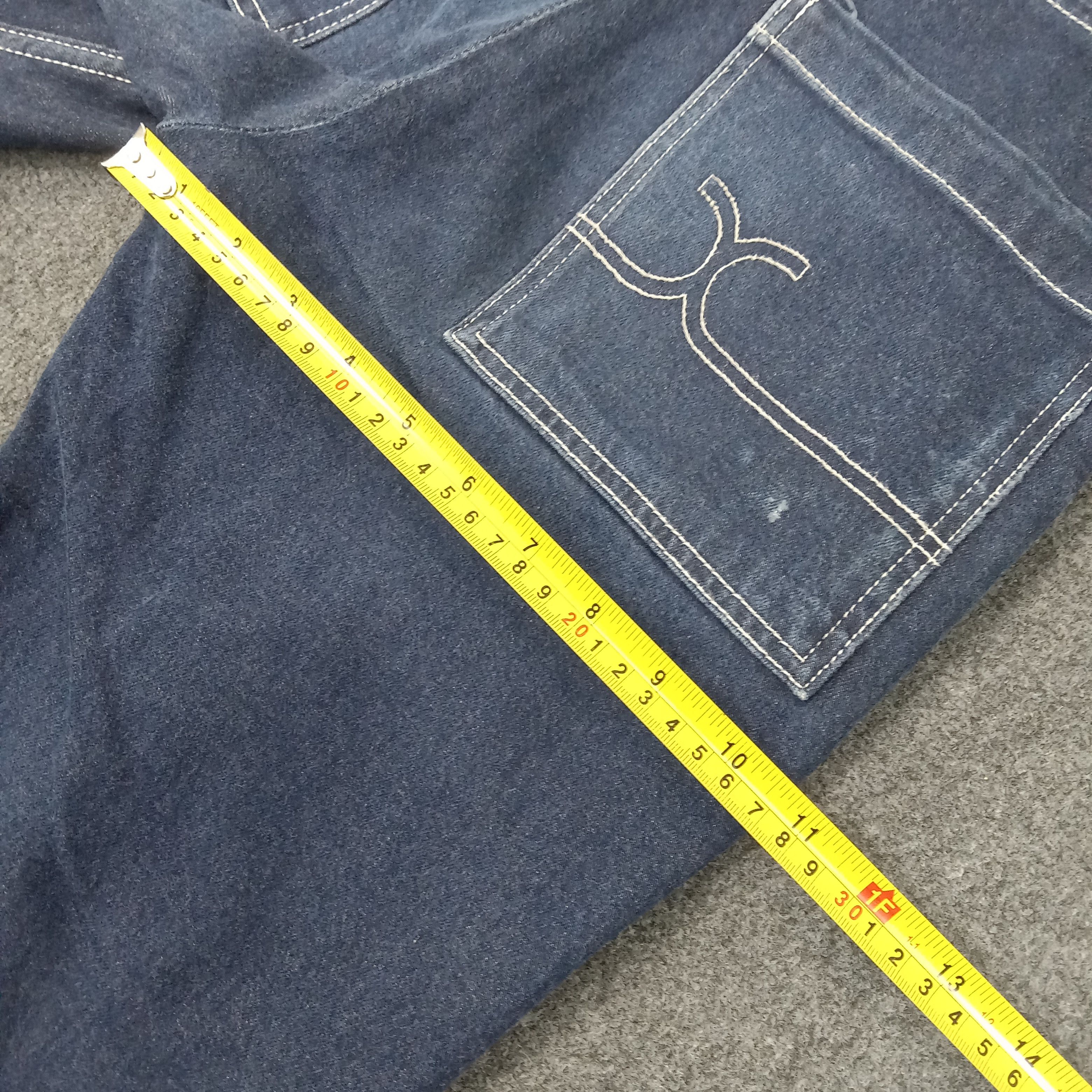 Japanese Brand X-girl Japanese Brand Multi Pocket Denim Jeans C252N3 Size US 27 - 12 Thumbnail