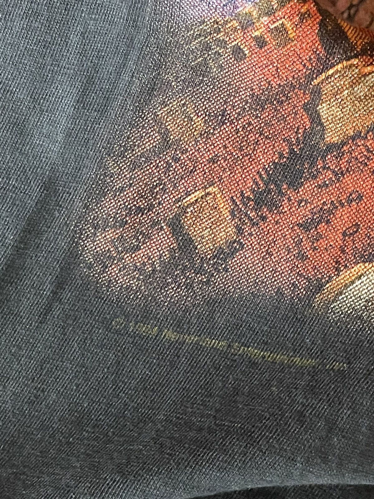 Band Tees × Vintage Vintage Meat Loaf 1993-95 Faded Very Rare Tour T-shirt Size US XL / EU 56 / 4 - 18 Thumbnail