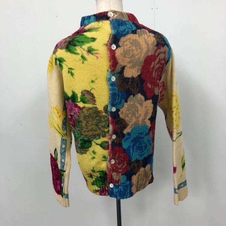 Comme des Garcons Comme Des Garcons Flower Sweater Size M / US 6-8 / IT 42-44 - 3 Thumbnail