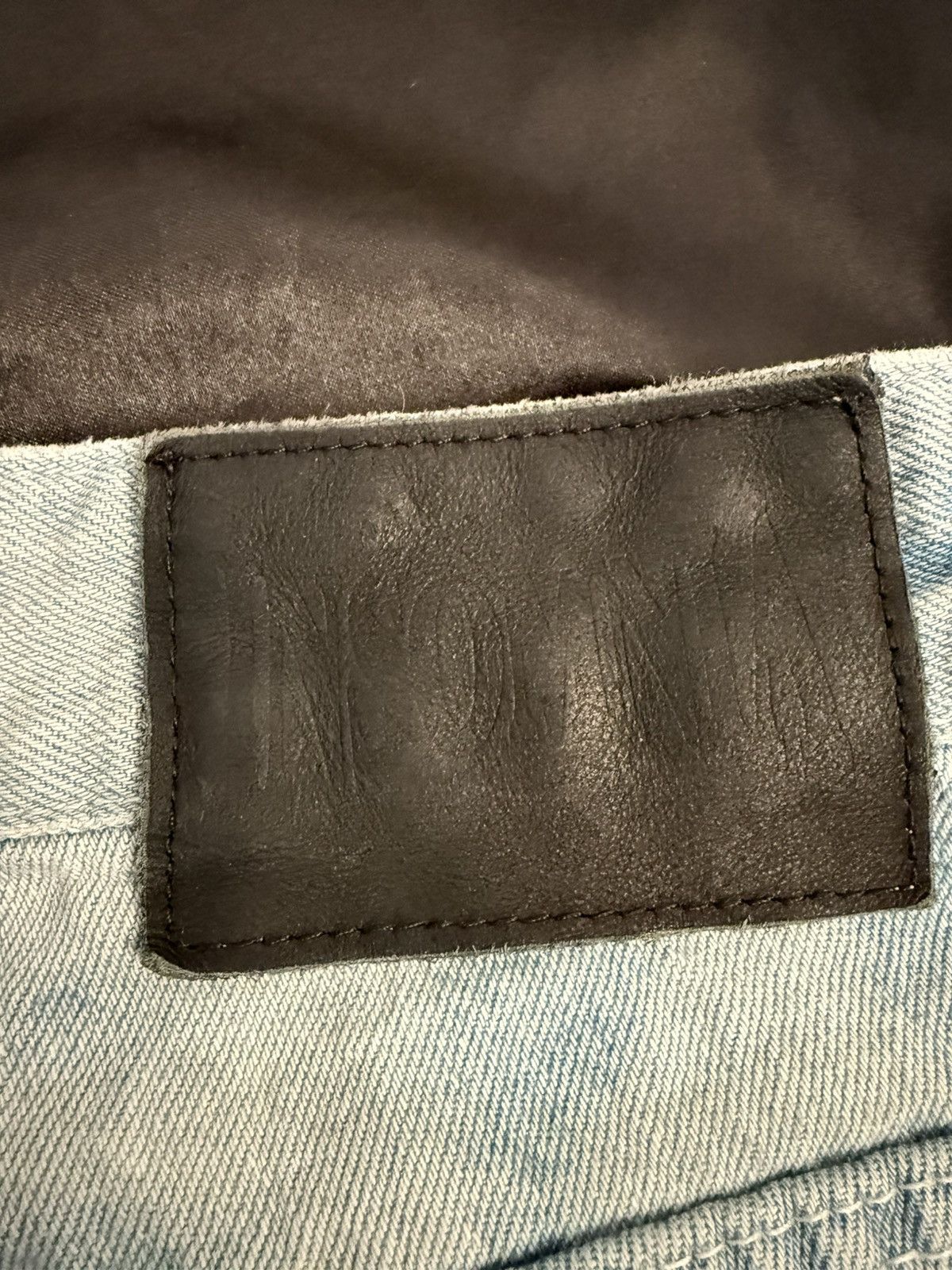 Insomnia Visuals Insomnia Visuals Ghost Face Denim Size US 34 / EU 50 - 6 Thumbnail