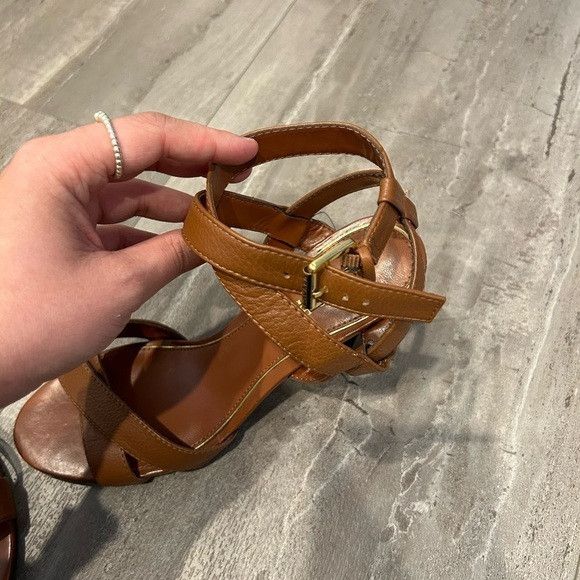 Ralph Lauren Ralph Lauren Brown High Heels Size US 7 / IT 37 - 2 Thumbnail