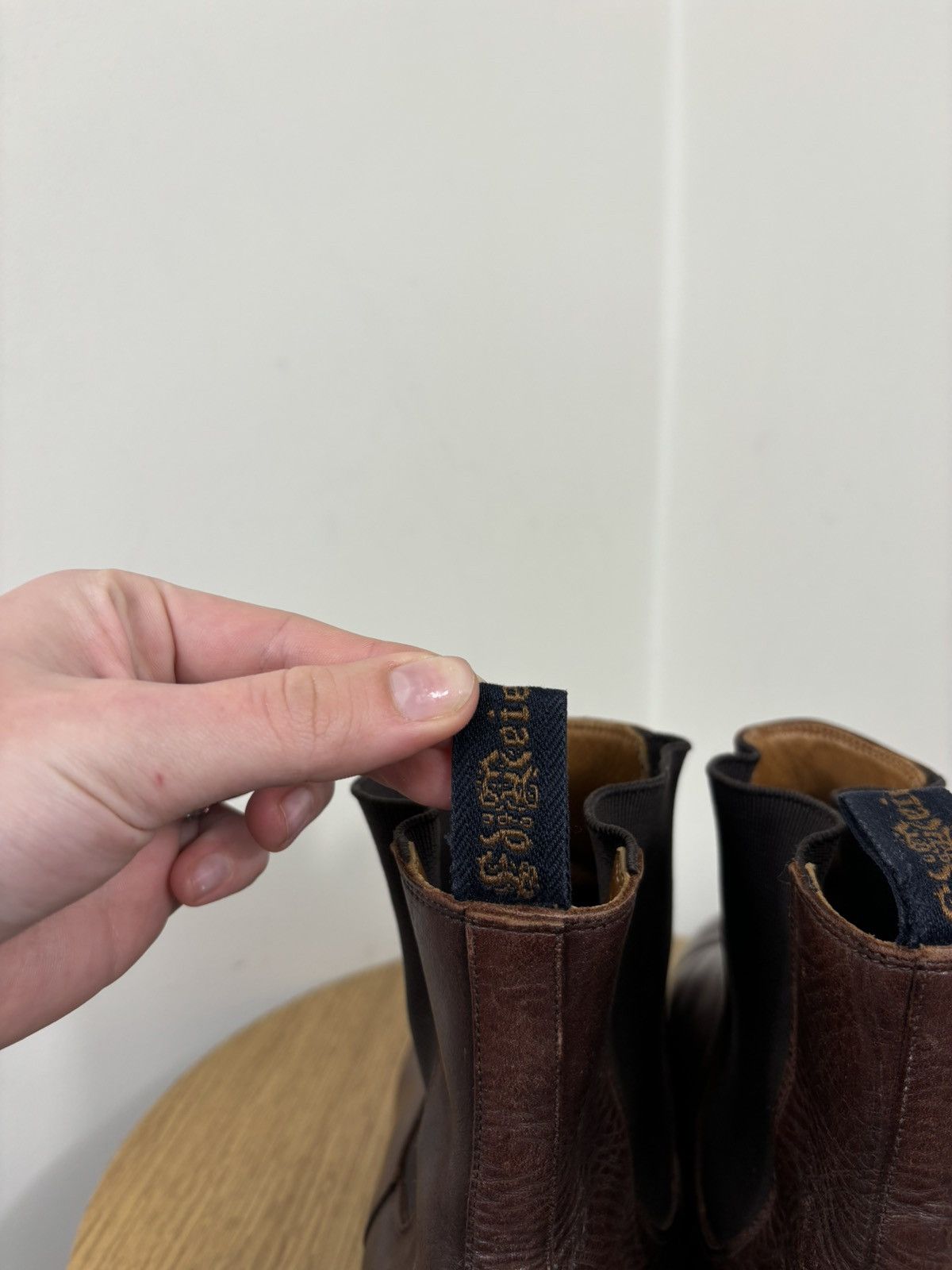 Other Ed Meier Munich Men’s Dark Brown Leather Ankle Chelsea Boots Size US 11 / EU 44 - 13 Thumbnail