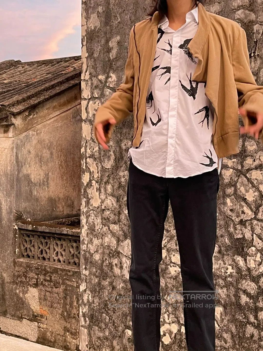 McQ Alexander McQueen Alexander McQueen Swallow Shirt Jacket. Size US M / EU 48-50 / 2 - 3 Thumbnail