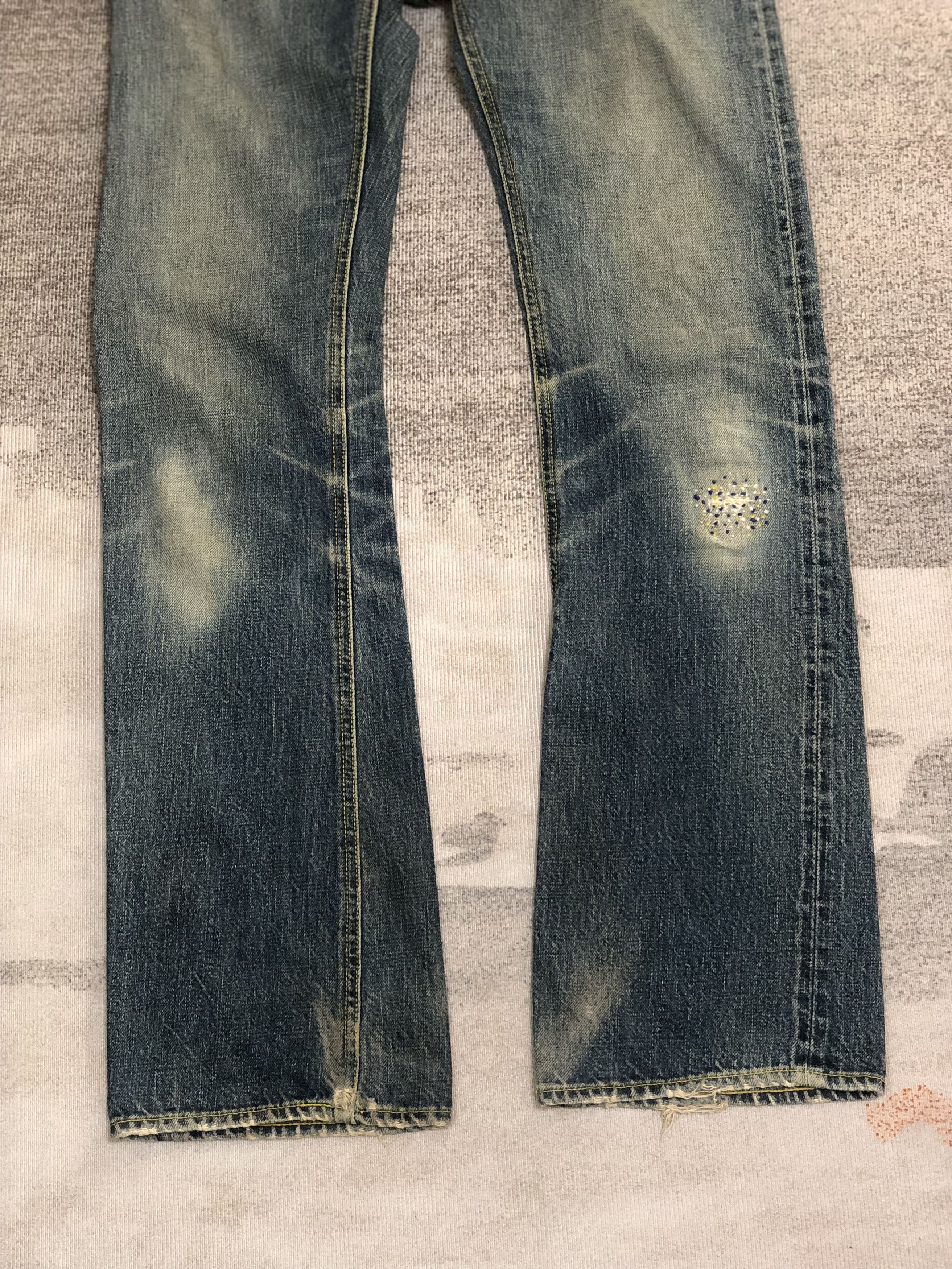 Hiroshi Kato Vintage Hiroshi kato selvedge flare jeans pants Size US 27 - 7 Thumbnail