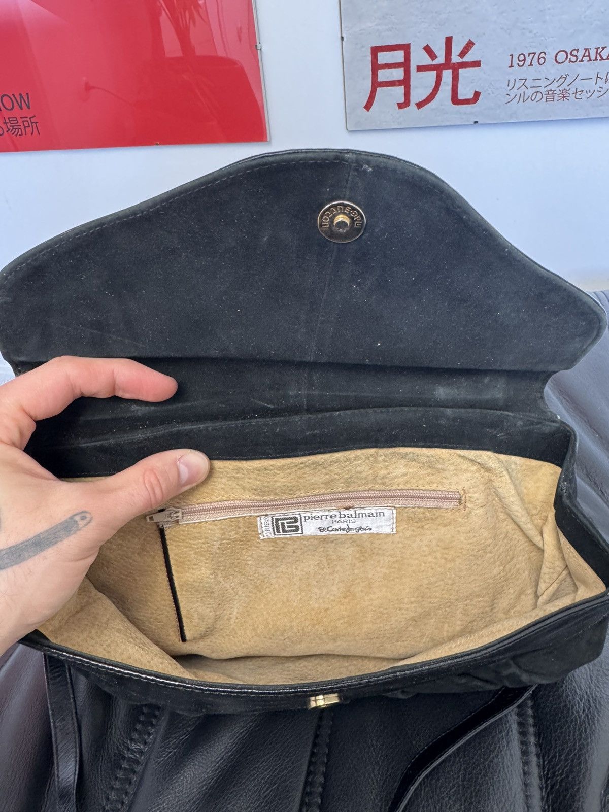 Pierre Balmain Vintage 80s Pierre Balmain Paris Bag Archive Luxury High End Size ONE SIZE - 3 Thumbnail