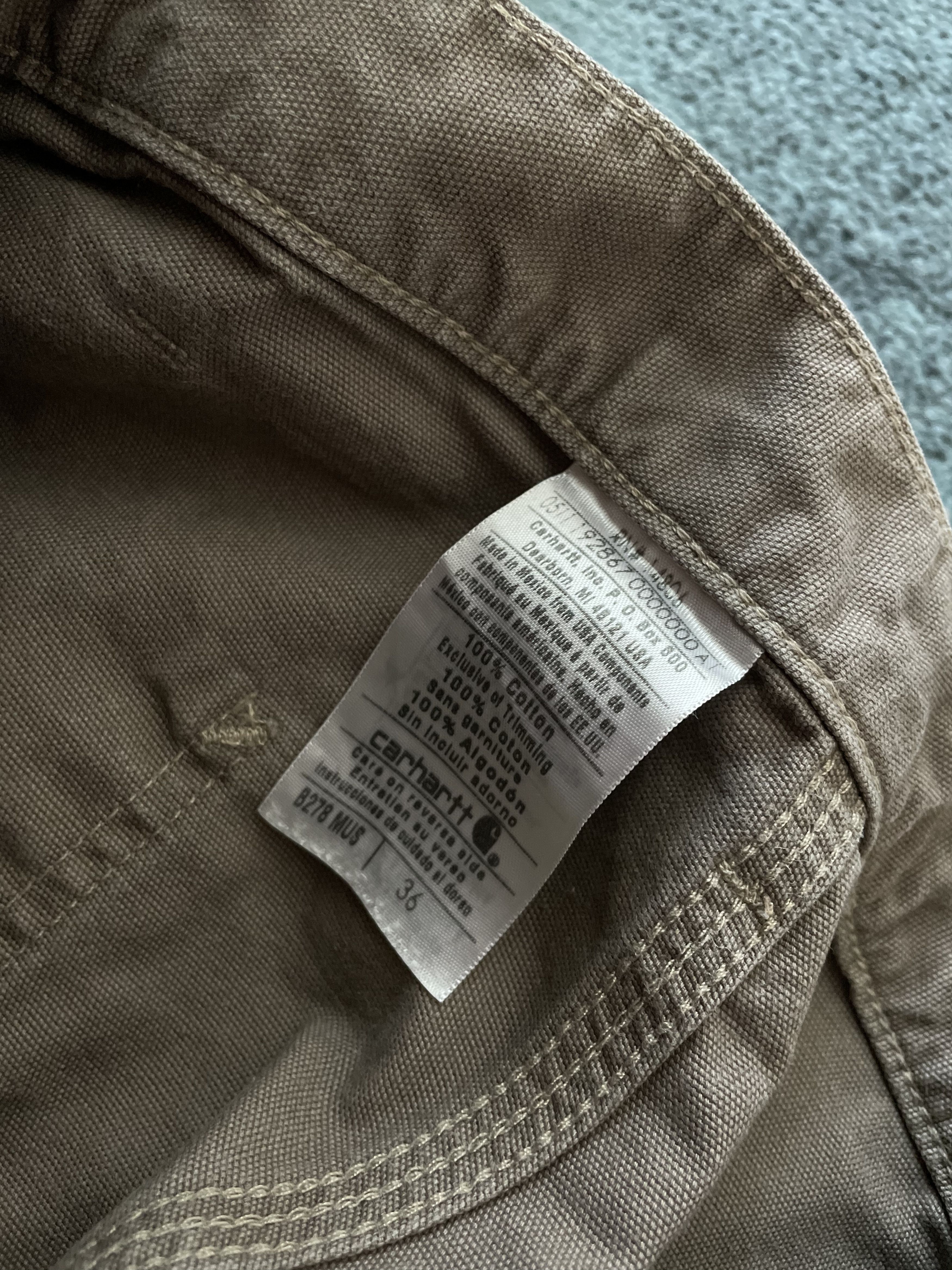 Carhartt Carhartt WIP Vintage FADED RAP SHORTS Size US 36 / EU 52 - 9 Thumbnail