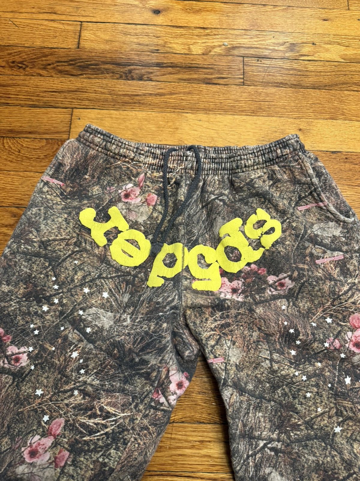Sp5der OG SP5DER ARMY CAMO SWEATPANTS SIZE MEDIUM Size US 34 / EU 50 - 3 Thumbnail