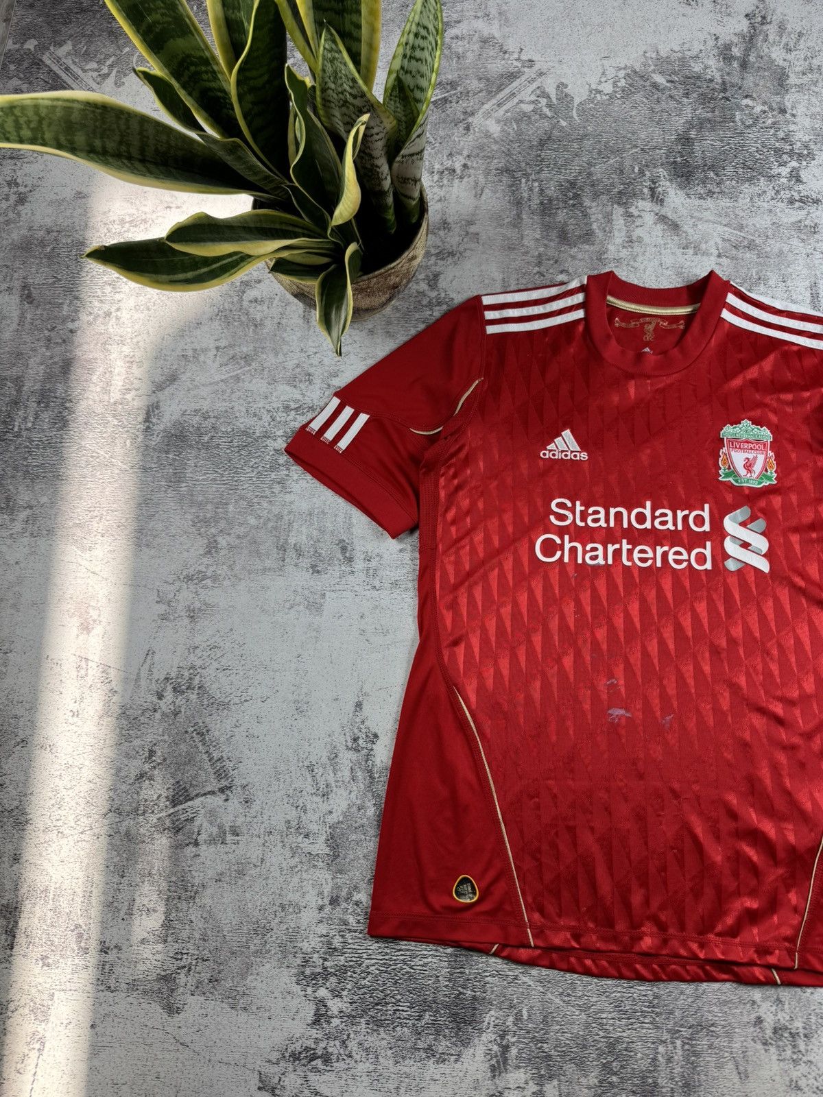Adidas #10 Joe Cole LFC Liverpool 2010 2012 Men’s Medium Size Soccer Football T Shirt Jersey Size US M / EU 48-50 / 2 - 4 Thumbnail