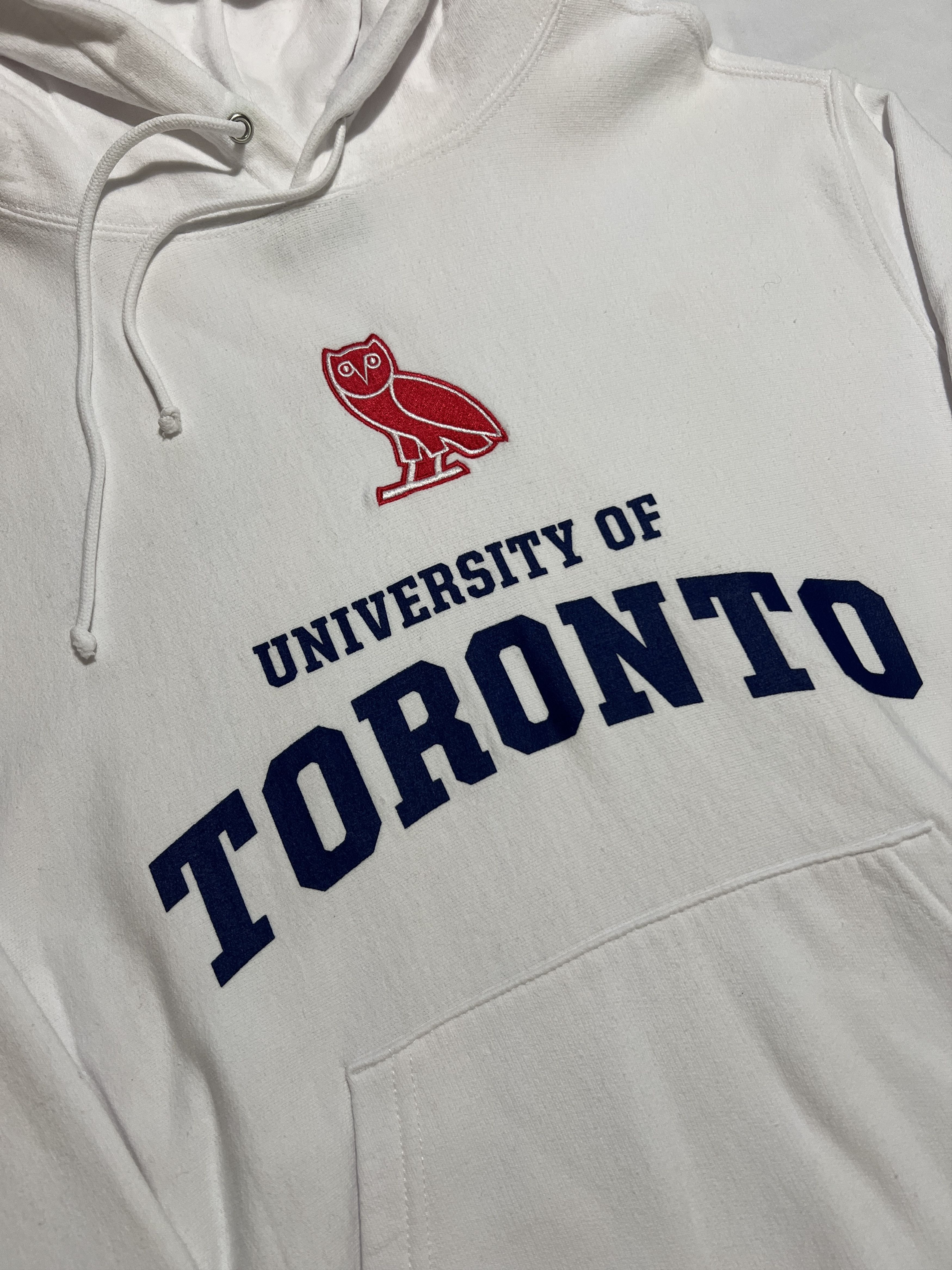 October's Very Own OVO X UofT University Of Toronto Hoodie SWEATSHIRT - White Size US M / EU 48-50 / 2 - 4 Thumbnail