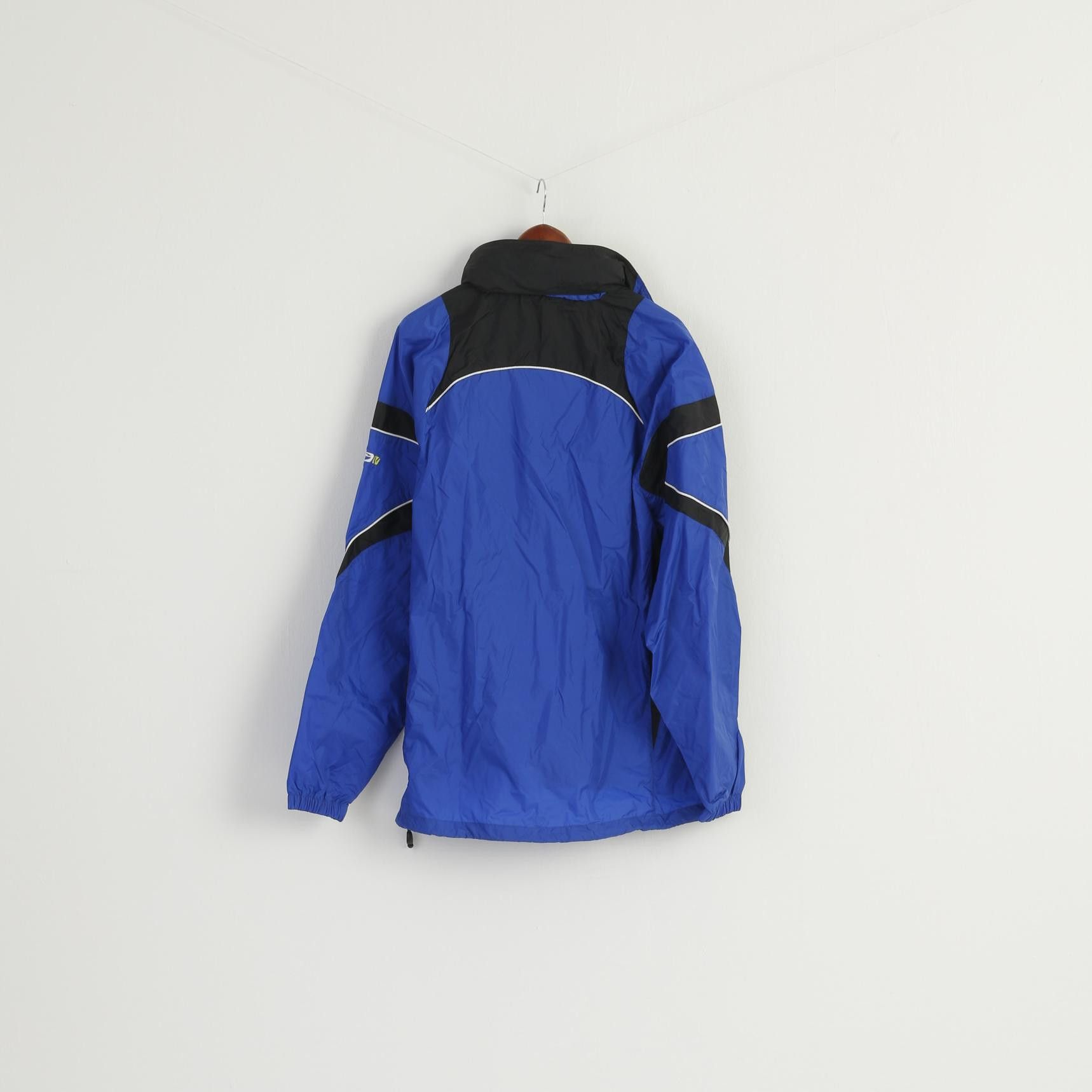 Vintage Saller Men XL Jacket Blue Nylon Waterproof 8524 Size US XL / EU 56 / 4 - 6 Thumbnail
