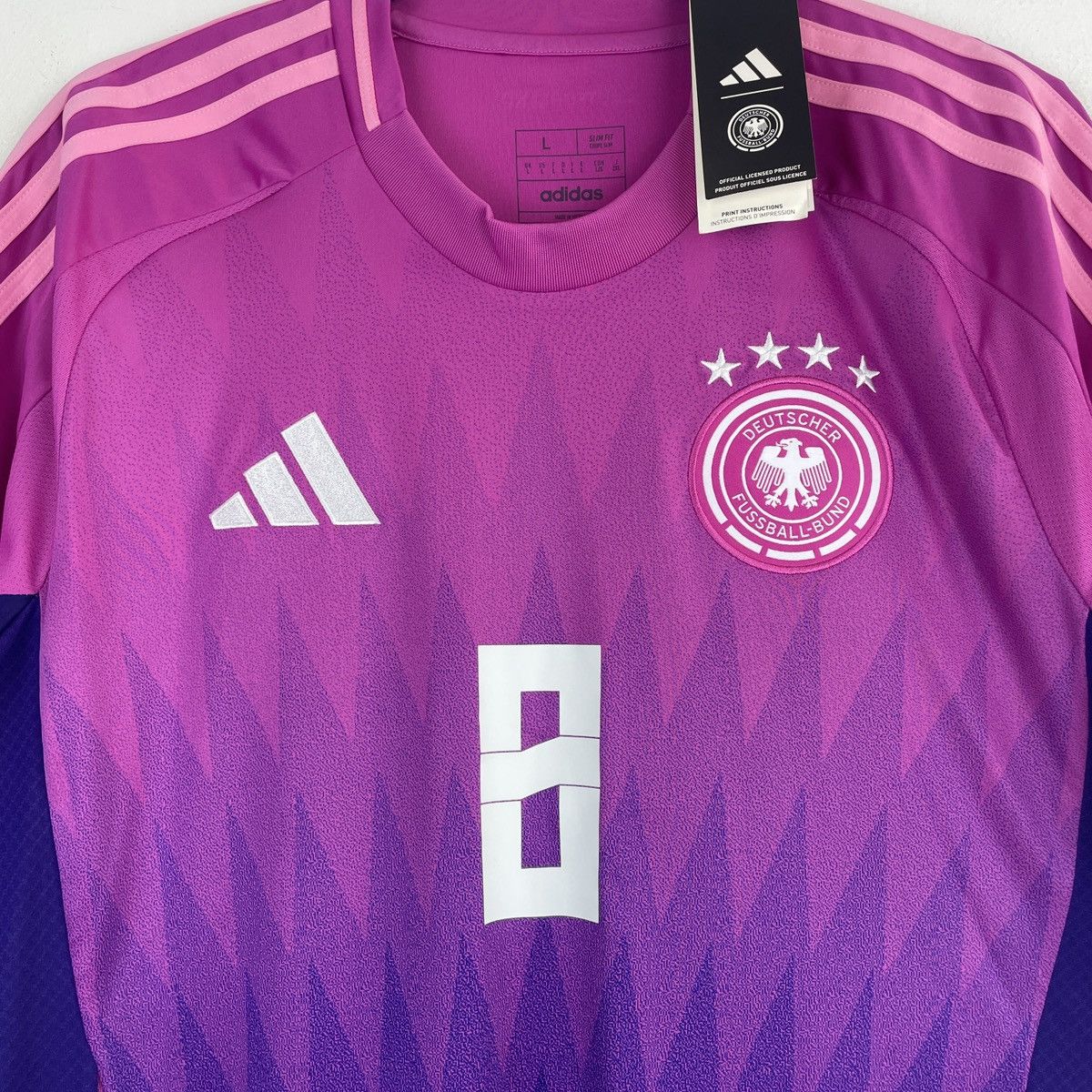 Adidas Germany Toni Kroos Adidas Genuine Jersey 2024/2025 size L Size US L / EU 52-54 / 3 - 3 Thumbnail