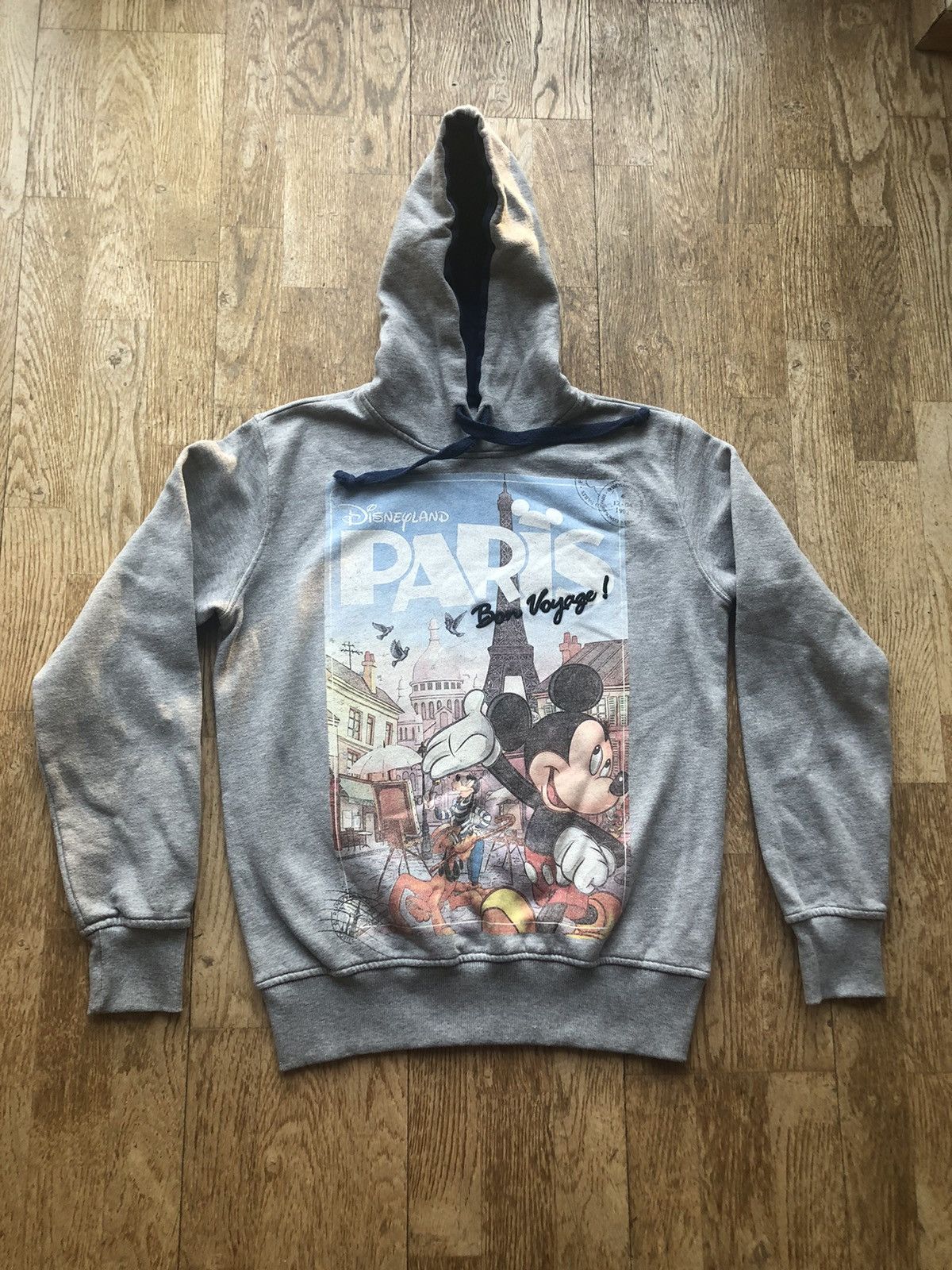 Disney × Mickey Mouse × Vintage DISNEY LAND PARIS RARE VINTAGE MICKEY MOUSE HOODIE Size US S / EU 44-46 / 1 - 1 Thumbnail