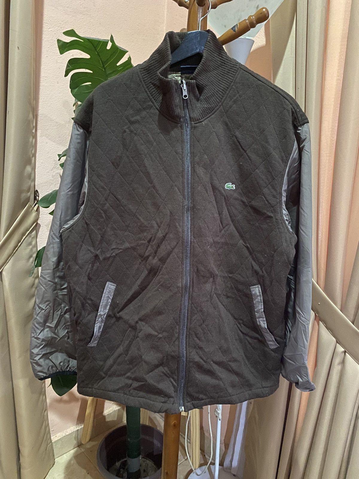 Lacoste VINTAGE LACOSTE QUILTED JACKET Size US L / EU 52-54 / 3 - 1 Thumbnail