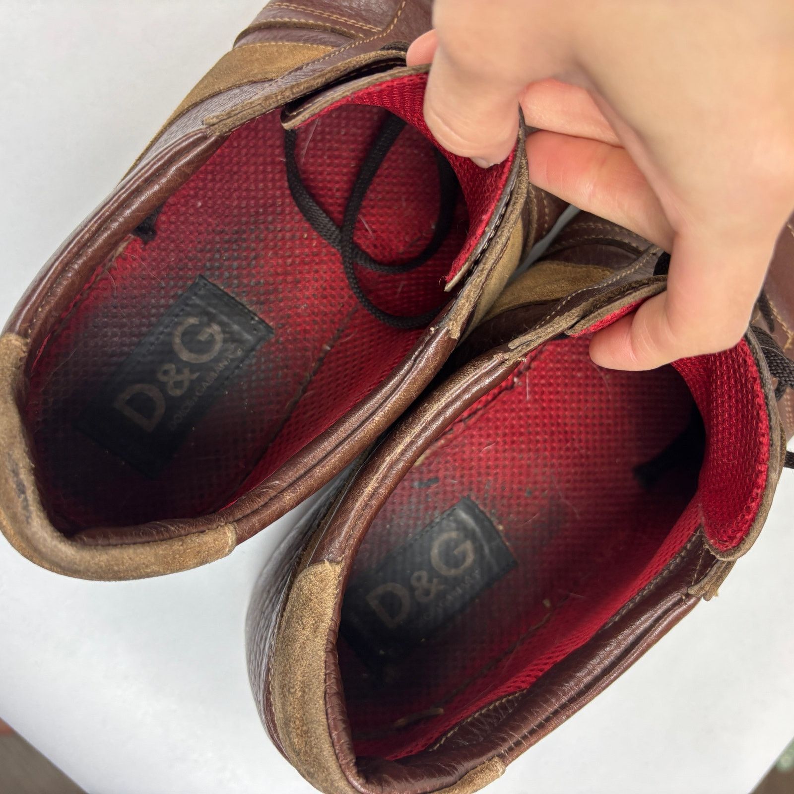 Dolce & Gabbana Rare D&G Dolce & Gabbana "Swoosh" Archival Sneakers Shoes 12 Size US 12 / EU 45 - 9 Thumbnail