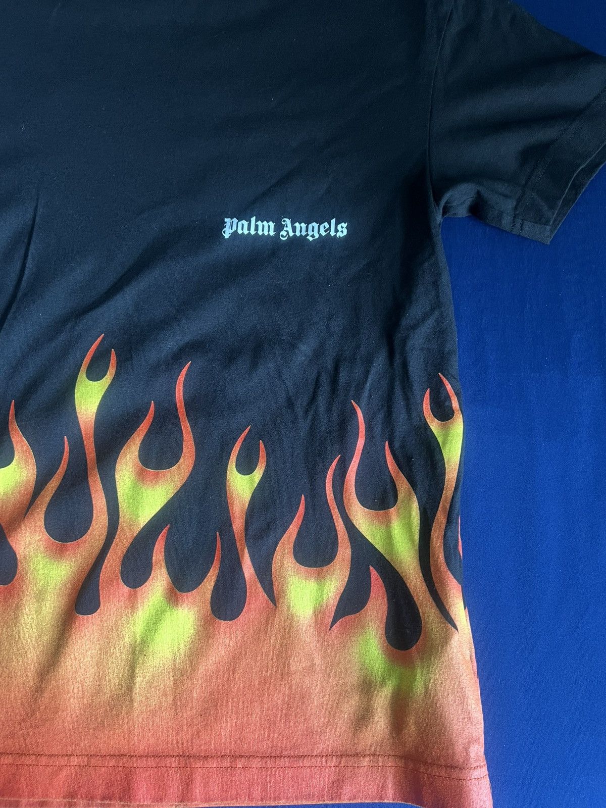 Palm Angels Palm Angels ‘Fire Flames’ T-Shirt Size US XS / EU 42 / 0 - 2 Thumbnail