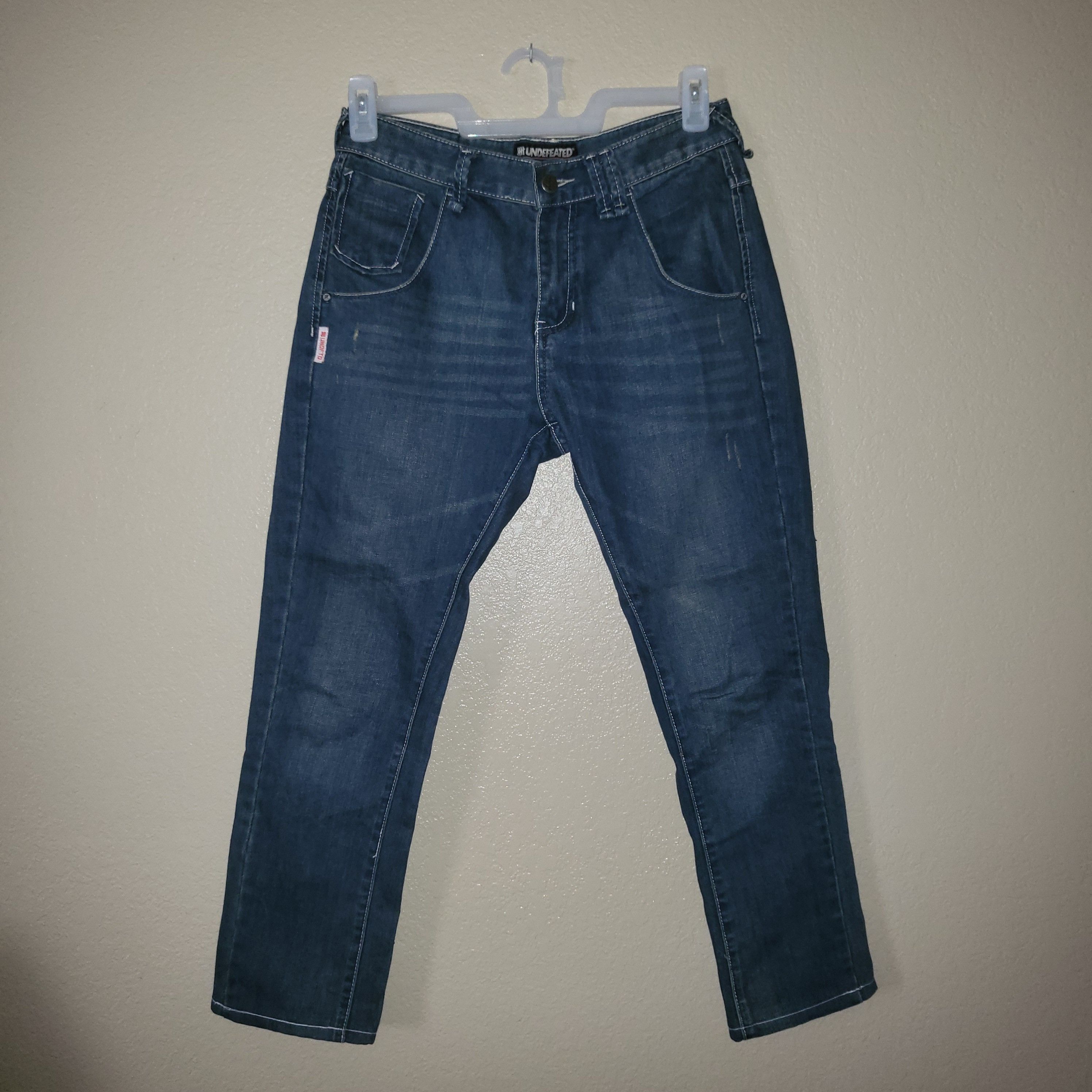 Undefeated 2007 indigo jeans Size US 30 / EU 46 - 1 Thumbnail