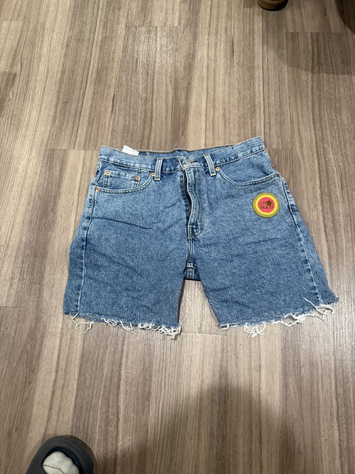 Levi's Vintage Clothing × Vintage lifeordeath jean shorts Size US 32 / EU 48 - 1 Thumbnail