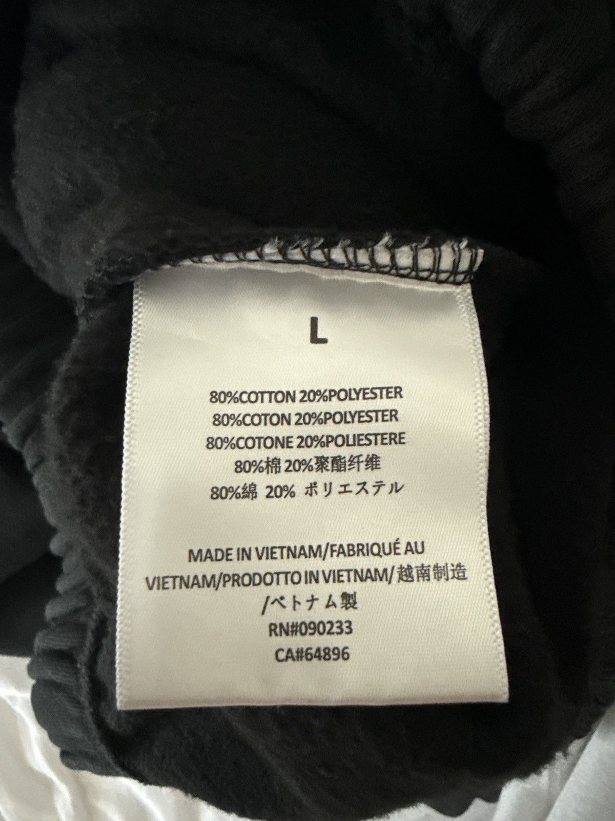 Fear of God Fear of God Essentials Black Sweatpants Size US 34 / EU 50 - 5 Thumbnail