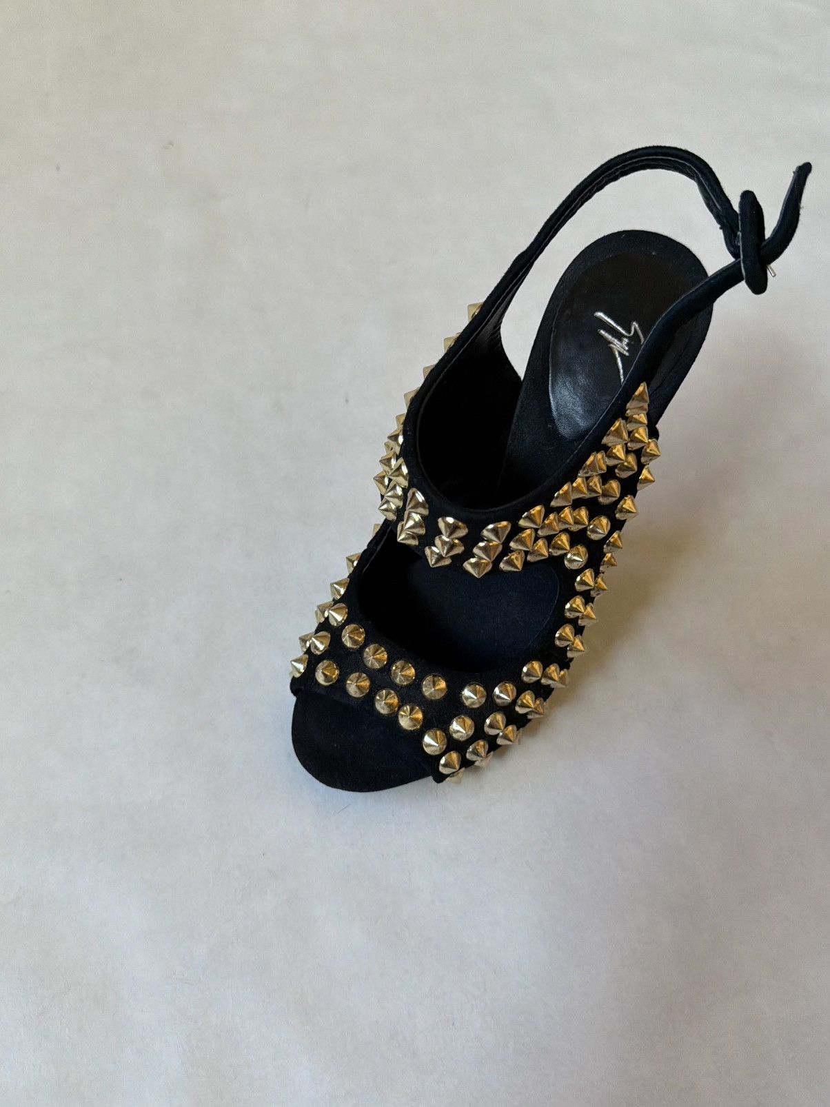 Giuseppe Zanotti Guiseppe Zanotti Studded Embellished Sandals Heels Shoes Size US 7.5 / IT 37.5 - 6 Thumbnail