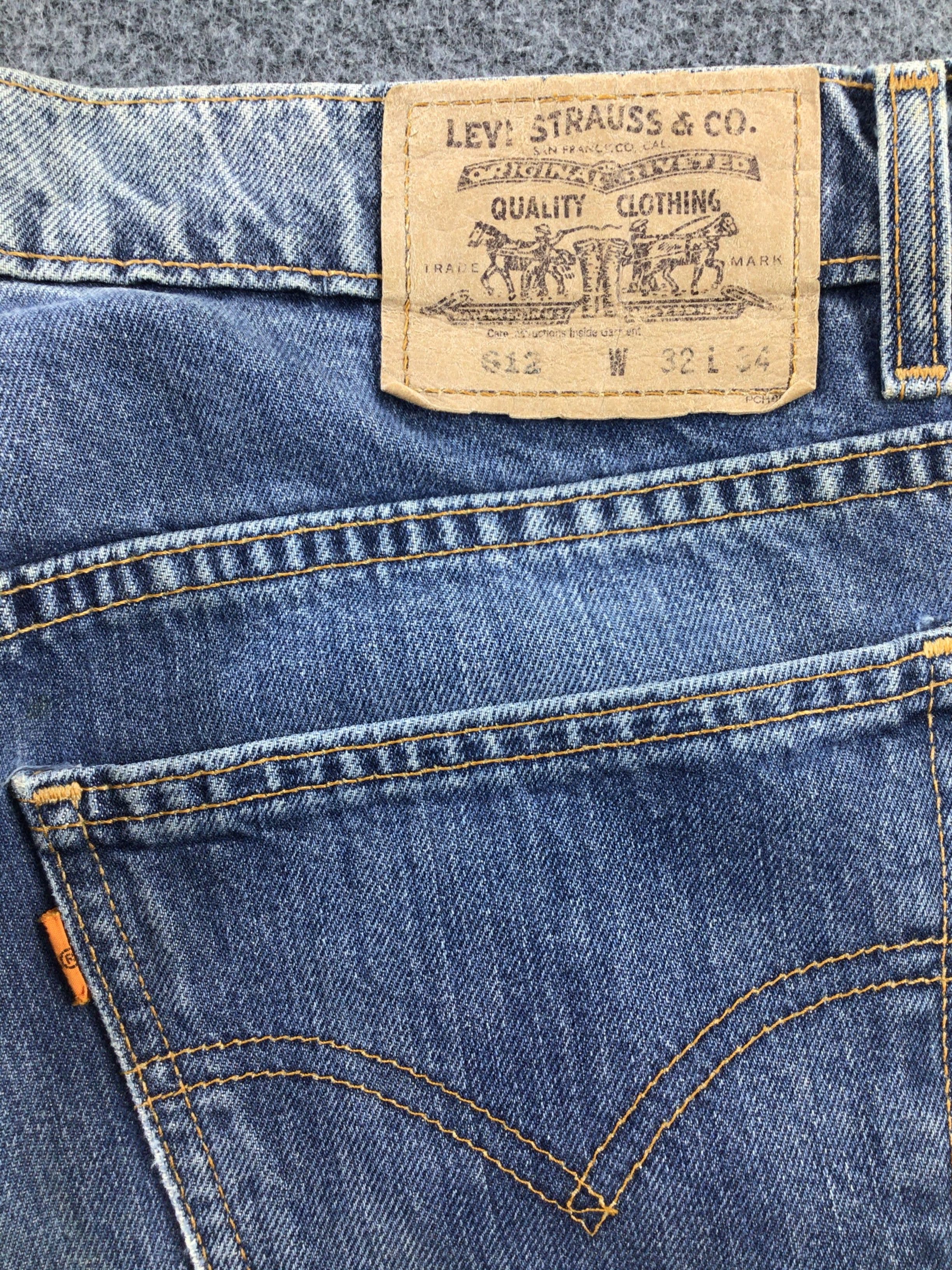Levi's × Vintage Vintage Levis 512 Orange Tab Jeans-JM593 Size US 31 - 5 Thumbnail