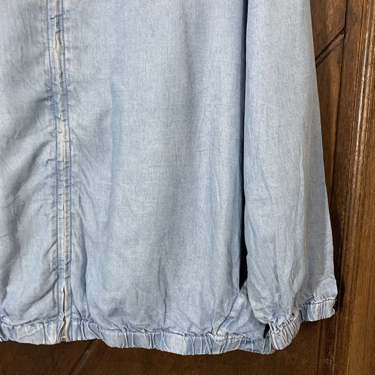 Zara Zara Full Zip Denim Jacket Size L / US 10 / IT 46 - 5 Thumbnail
