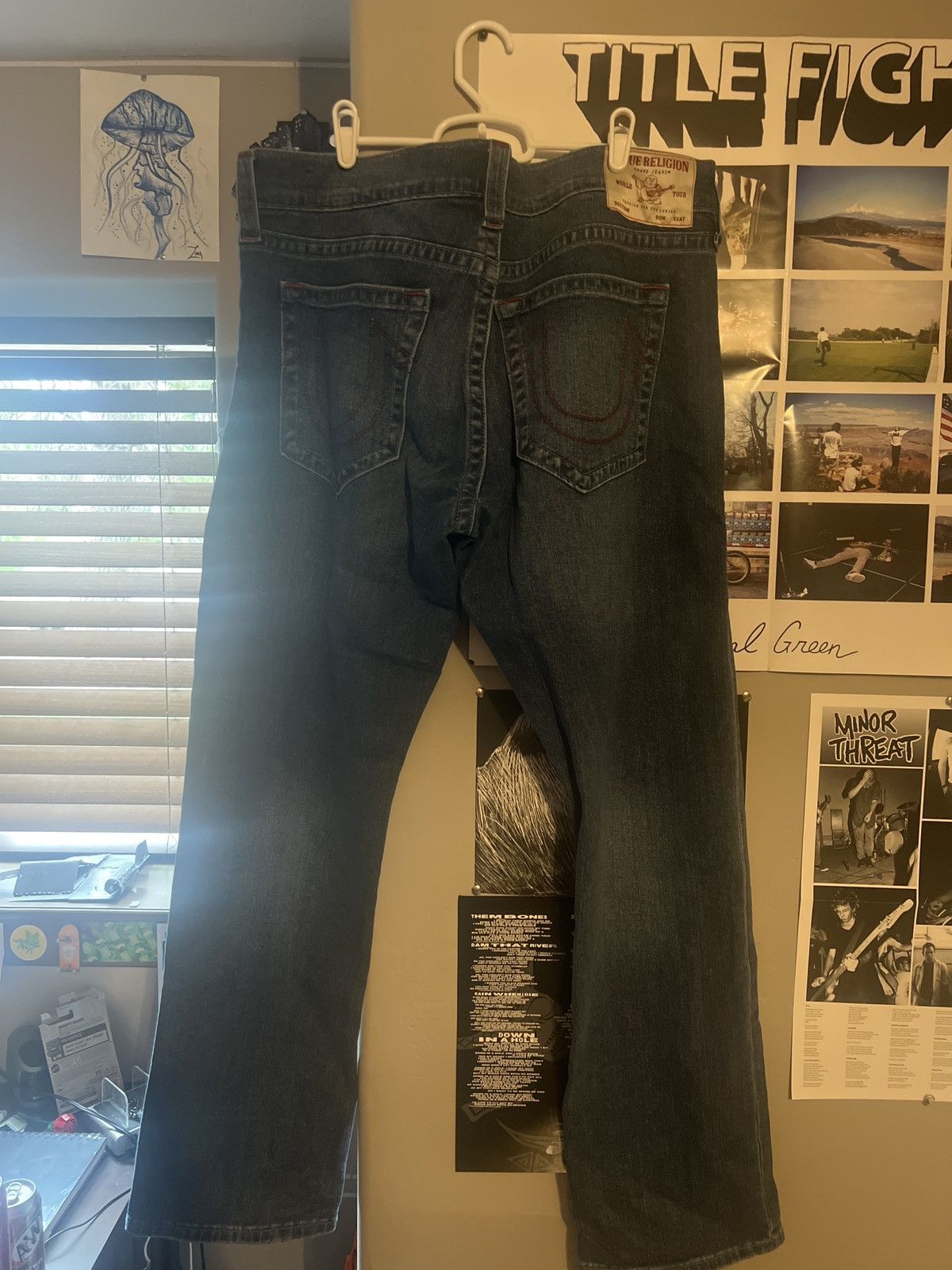 True Religion × Vintage True Religion Ricky Jeans Size US 40 / EU 56 - 3 Thumbnail