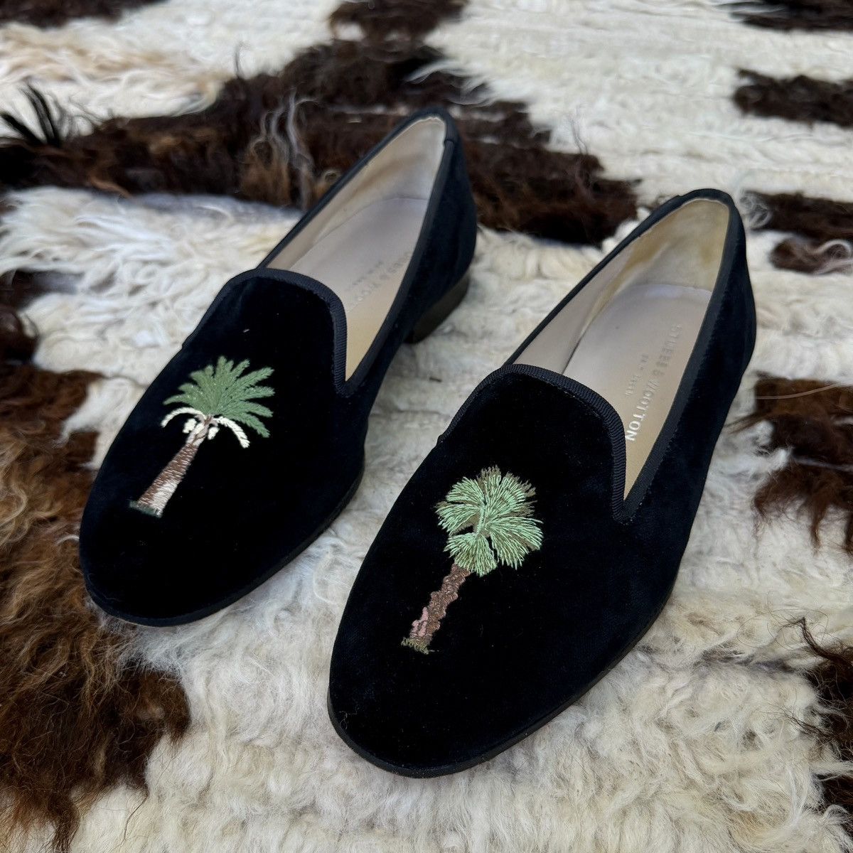 Stubbs & Wootton Stubbs & Wootton Formal Palm Beach Emblem Slip Ons Size US 8 / EU 41 - 5 Thumbnail