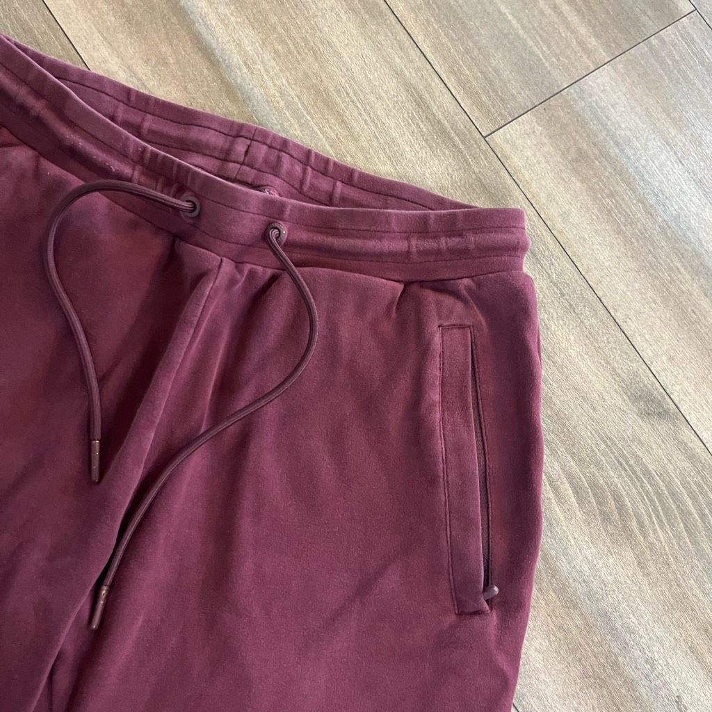 Lululemon Alphalete Burgundy Athletic Workout Joggers Men Medium Bin I Size US 32 / EU 48 - 3 Thumbnail