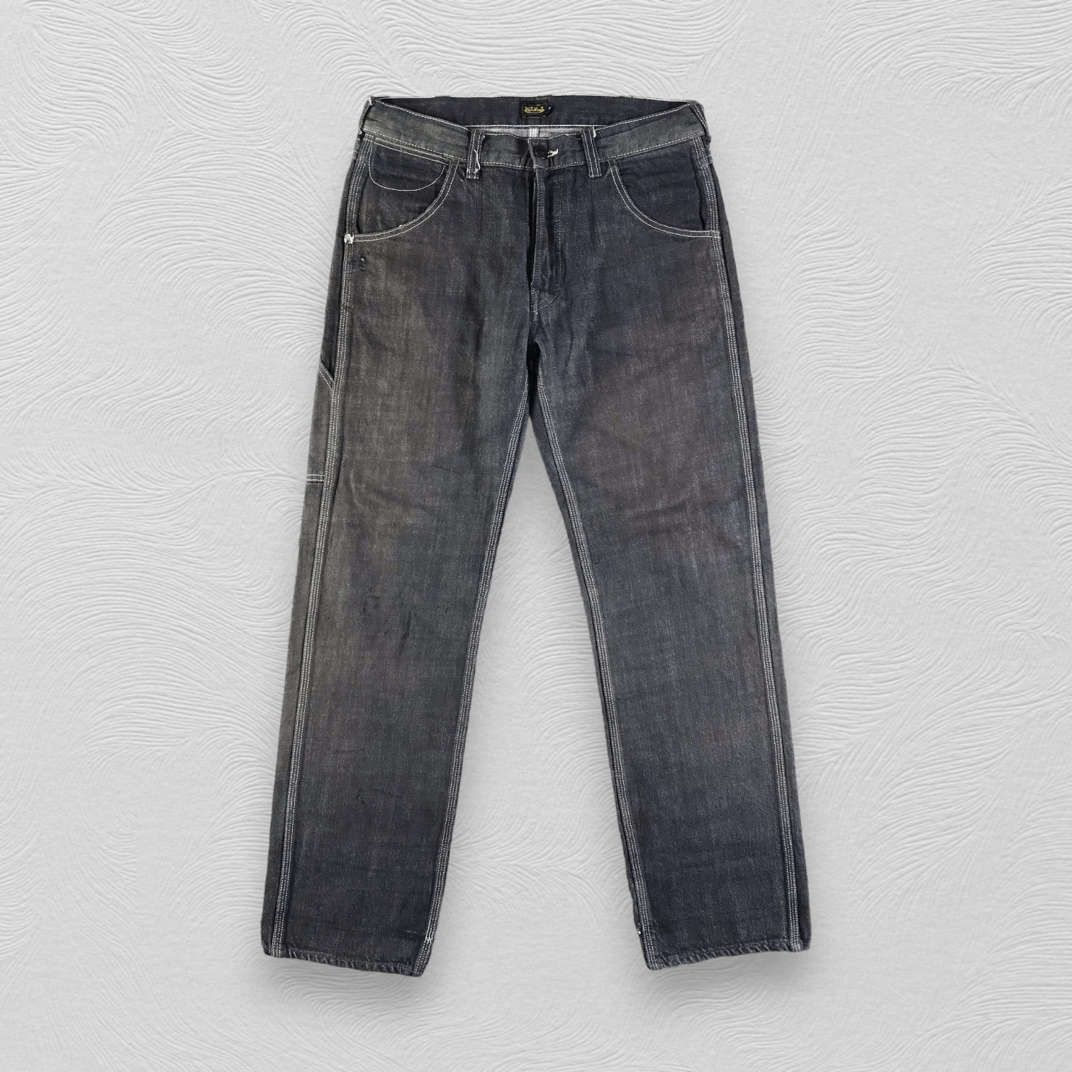image of Vintage Japanese Psycho Wheels Carpenter Jeans Kj2936 in Faded, Men's (Size 33)