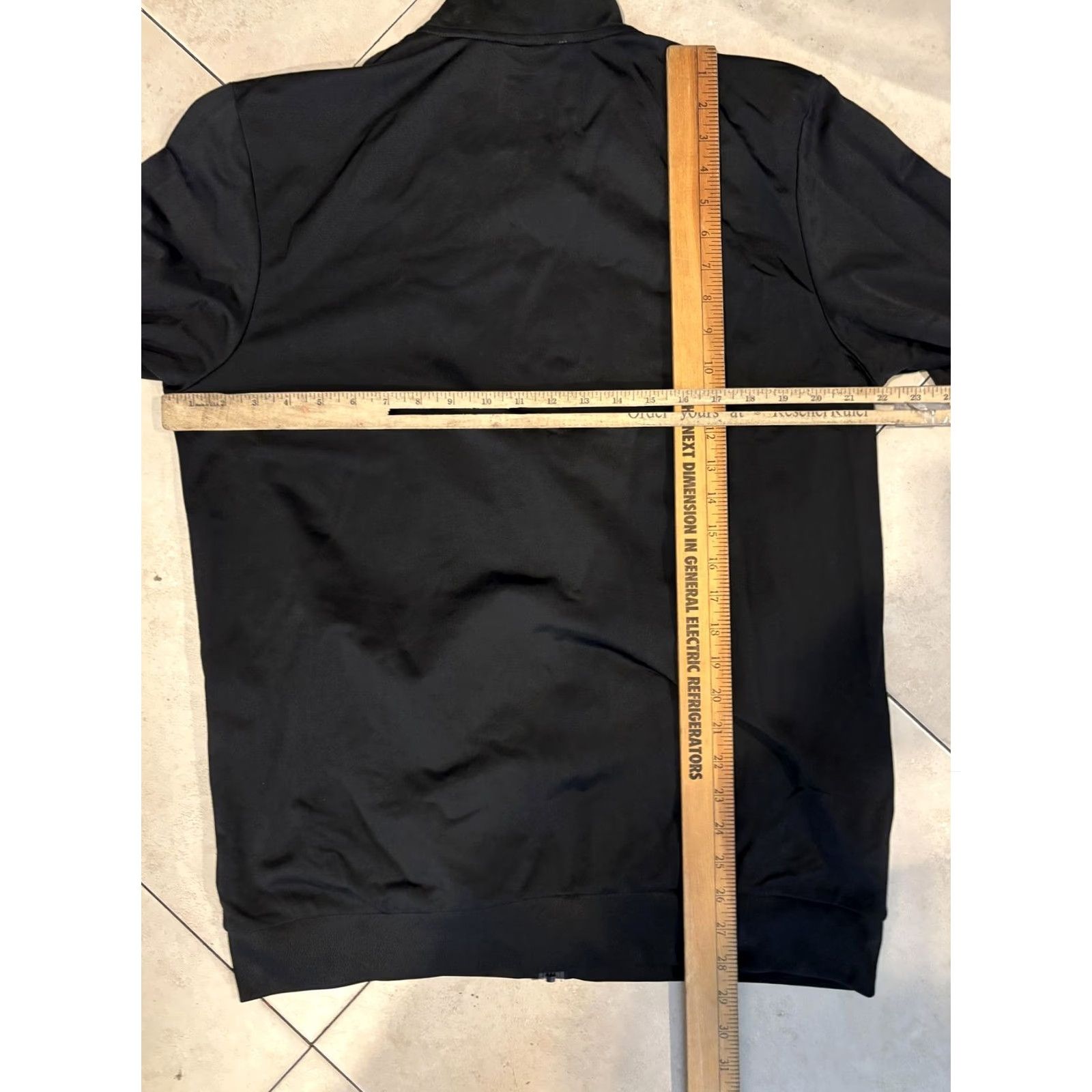 Adidas Adidas Track Jacket Mens Large Black Full Zip Primegreen 3-Stripes Athletic Size US L / EU 52-54 / 3 - 6 Thumbnail