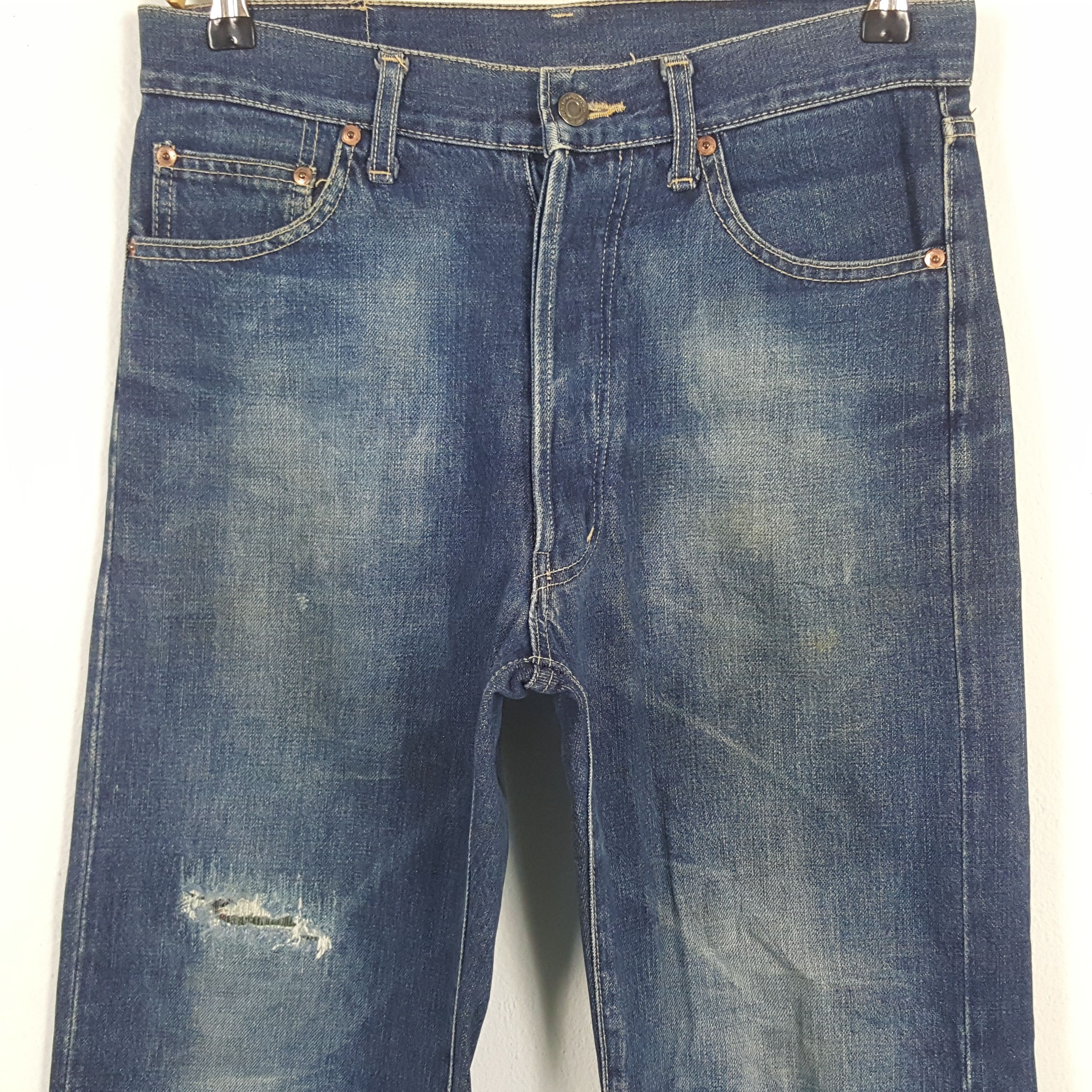 Evisu × Japanese Brand × Vintage Vintage Evisu Japanese Brand Daicock Custom Art Denim Jeans Size US 30 / EU 46 - 5 Thumbnail