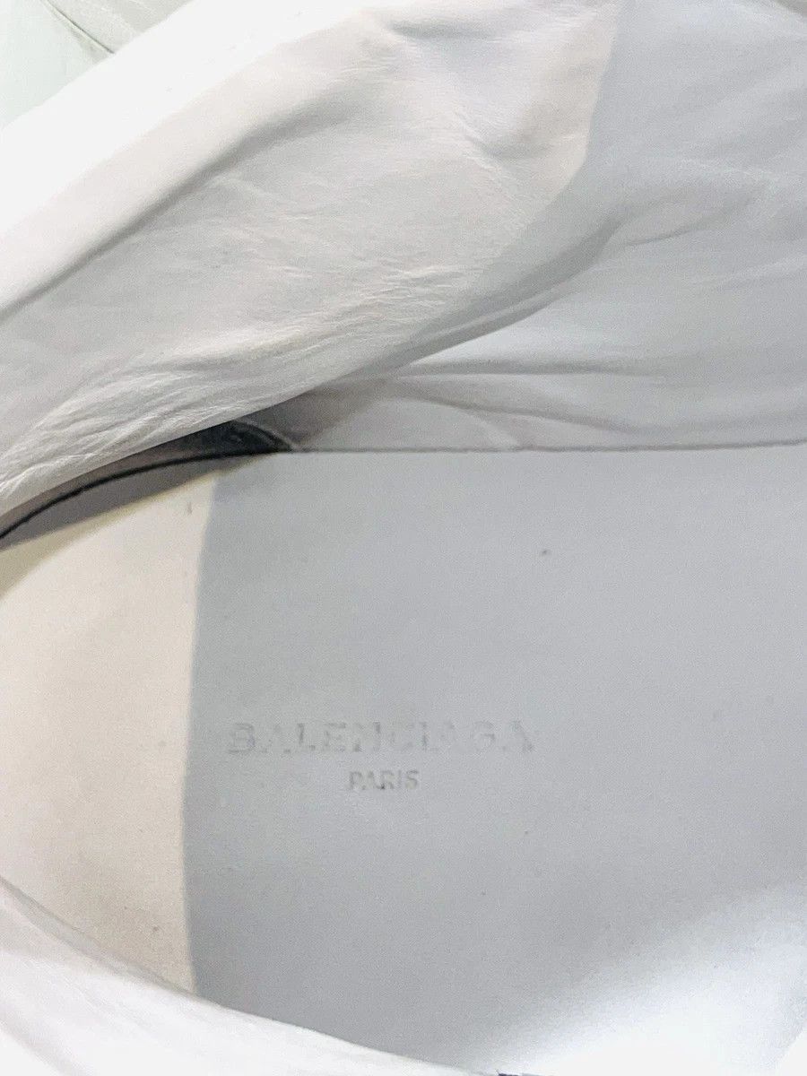 Balenciaga Balenciaga Arena White 10 Leather High Tops Lace Up Size US 10 / EU 43 - 7 Thumbnail