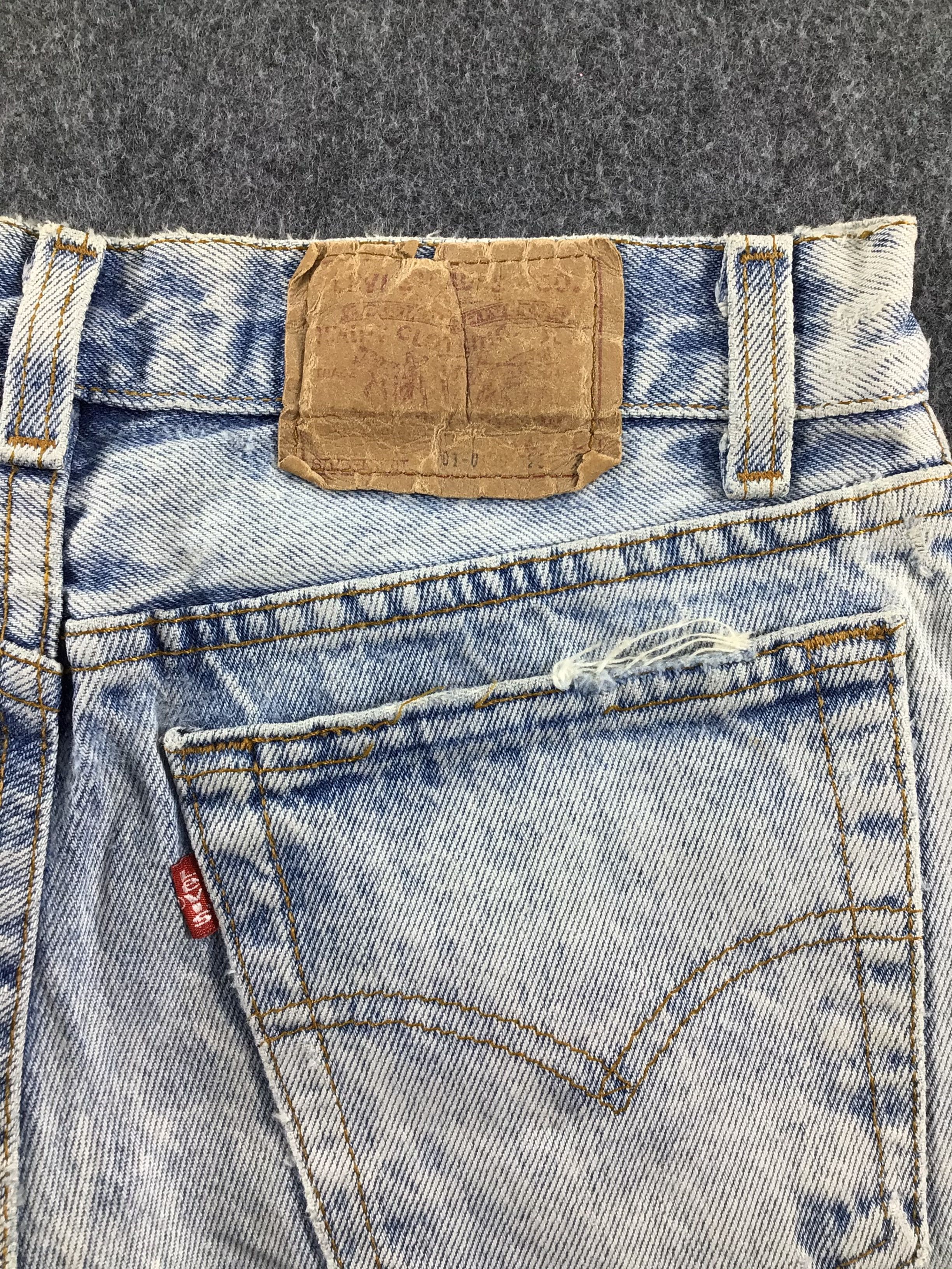 Levi's Vintage Levis 701 Jeans Levi's Acid Wash Denim -J413 Size US 28 / EU 44 - 5 Thumbnail