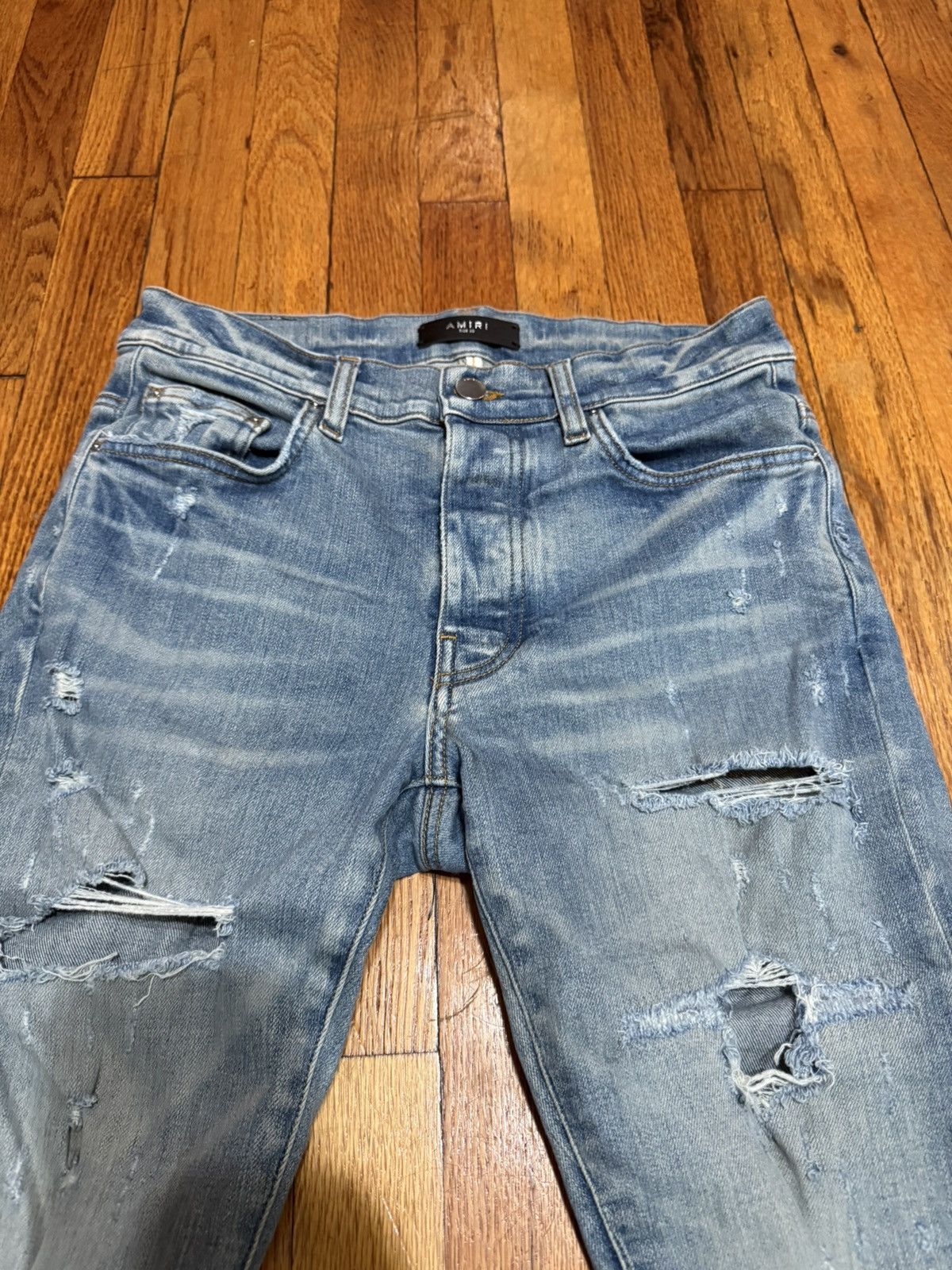 Amiri Amiri Mx1 Clay Indigo Jeans Size 30 Size US 30 / EU 46 - 2 Thumbnail