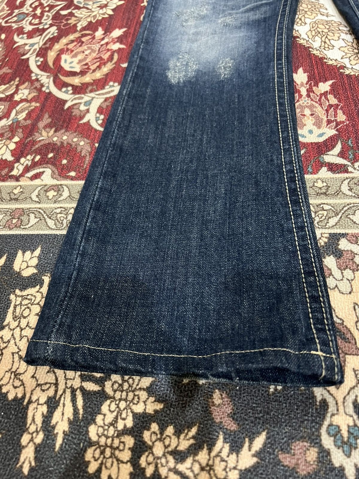 semanticdesign 💥Flare💥Vintage Semantic Designs Flare Denim Jean Size US 32 / EU 48 - 4 Thumbnail