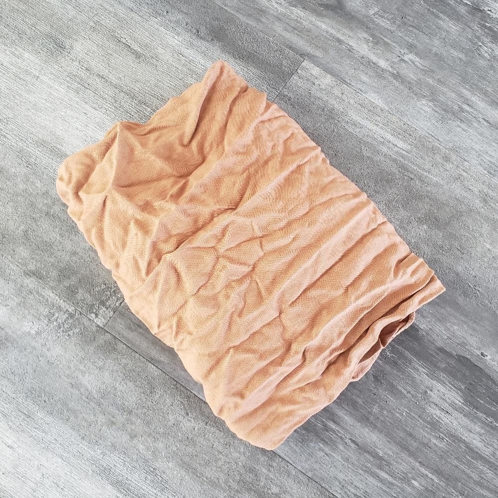 Designer Light Chocolate Solid Cotton Scarf Size ONE SIZE - 2 Thumbnail