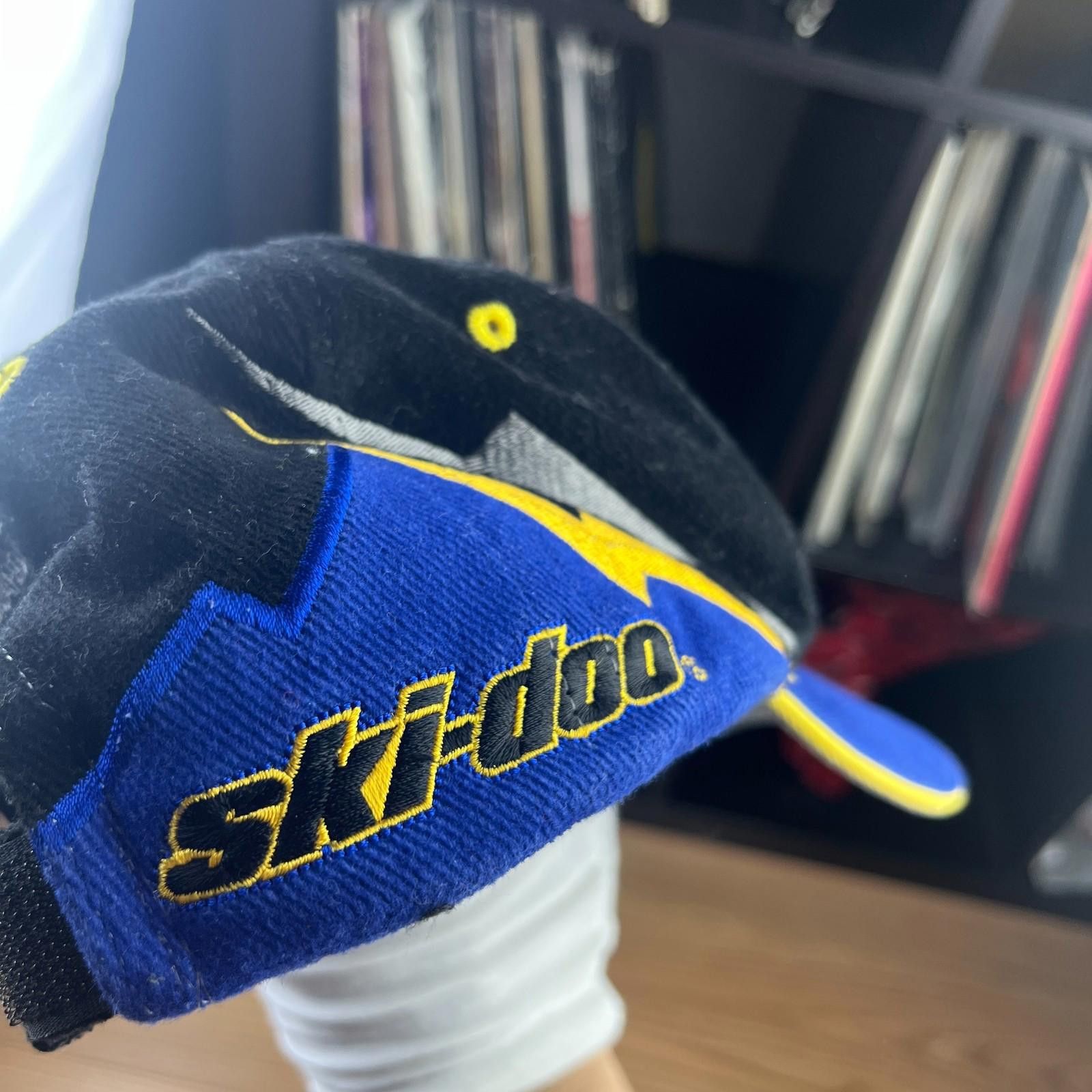 Ski-Doo Ski-Doo Vintage MXZ Rev Motocross Strapback Hat 90s Size ONE SIZE - 4 Thumbnail