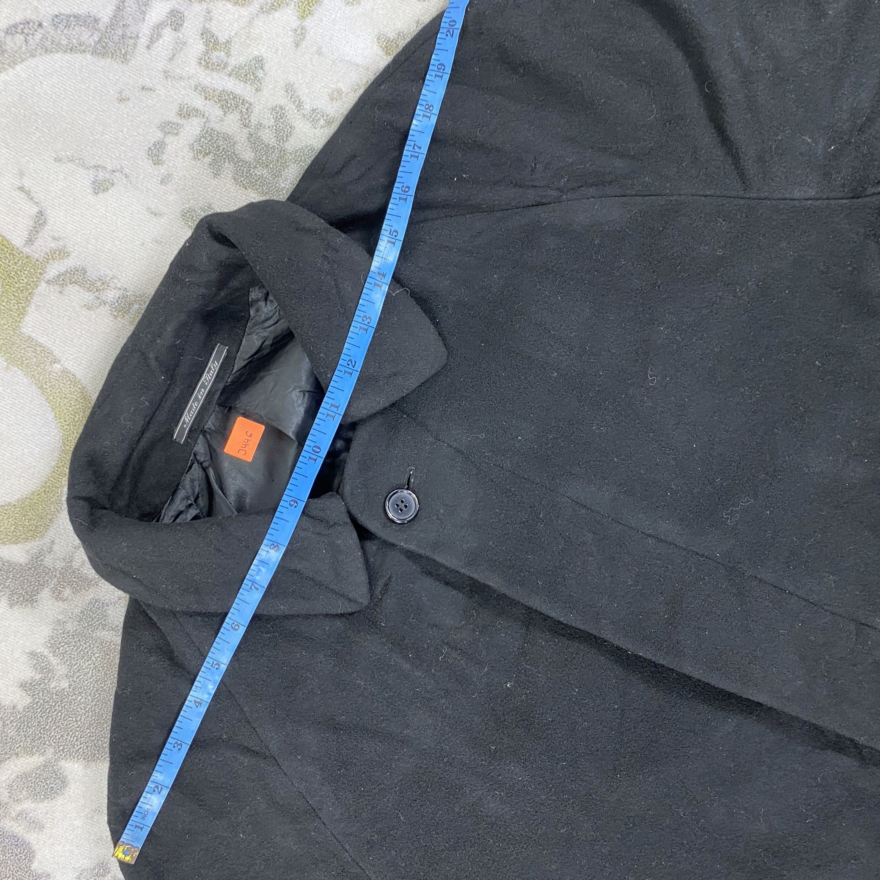 Fendi FENDI WOOL LONG COAT MADE IN ITALY - J446 Size US L / EU 52-54 / 3 - 4 Thumbnail