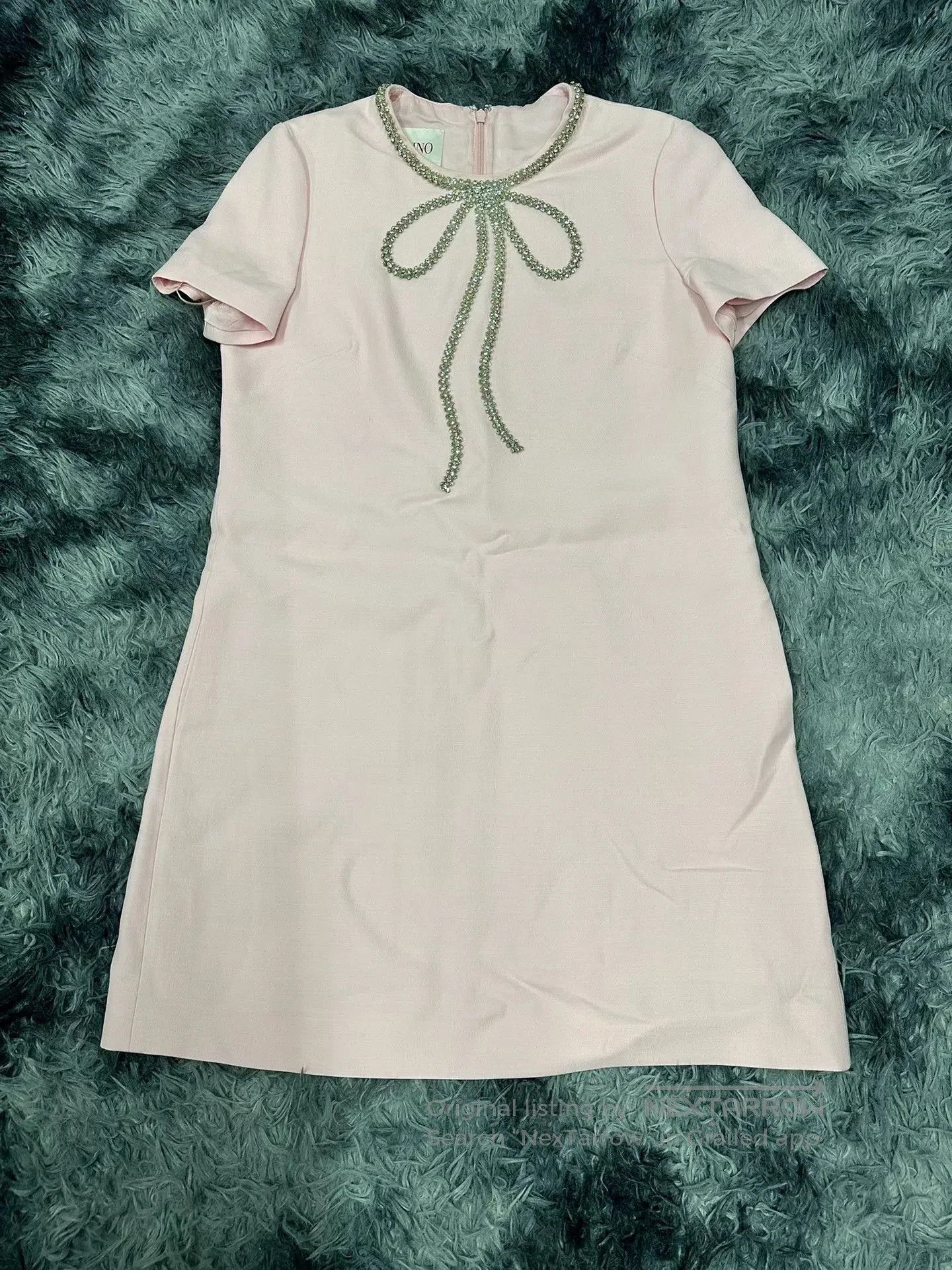 Valentino Valentino Pink Short Sleeve Dress. Size US M / EU 48-50 / 2 - 1 Thumbnail