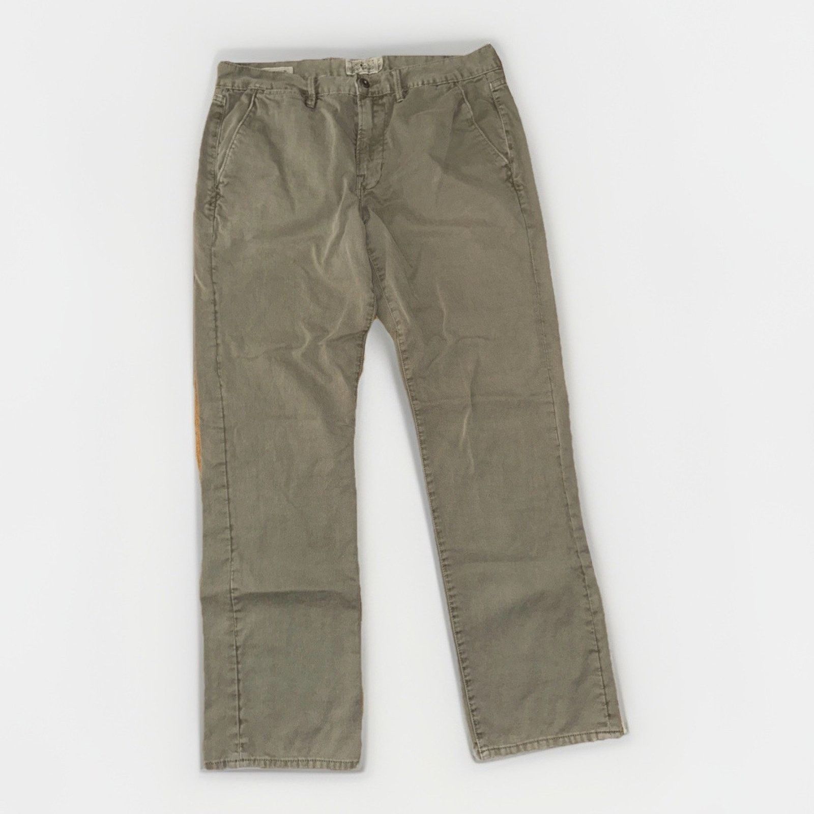 Lucky Brand Lucky Brand 121 Heritage Slim Chino Pants Sage Green 34x32 Size US 34 / EU 50 - 2 Thumbnail