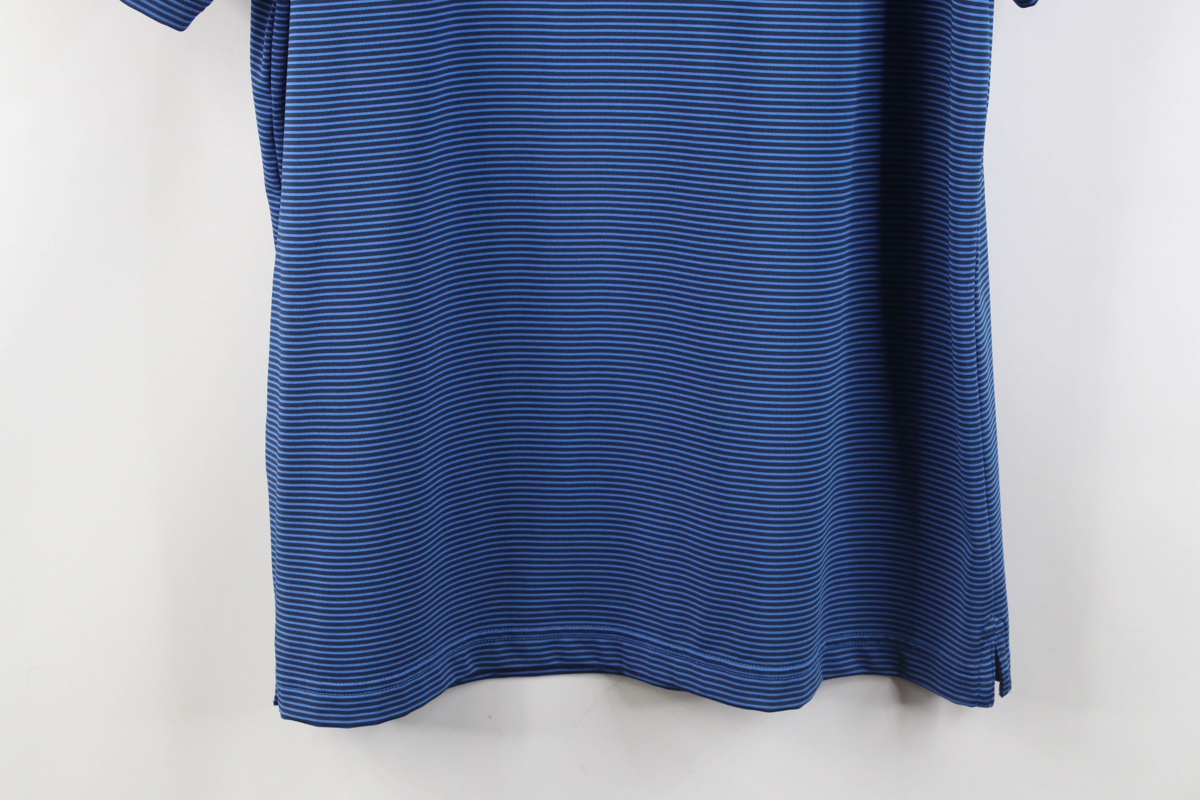 Under Armour Under Armour Loose Fit Striped Collared Golf Polo Shirt Size US M / EU 48-50 / 2 - 12 Thumbnail