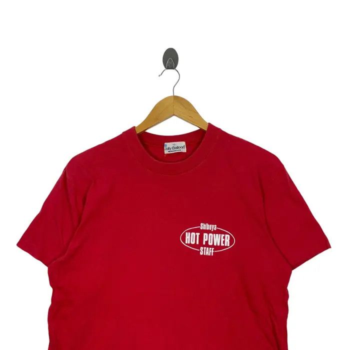 Vintage Vintage 1987 YAMAHA SHIBUYA Hot Power Staff Tee Shirt Size US XL / EU 56 / 4 - 2 Thumbnail