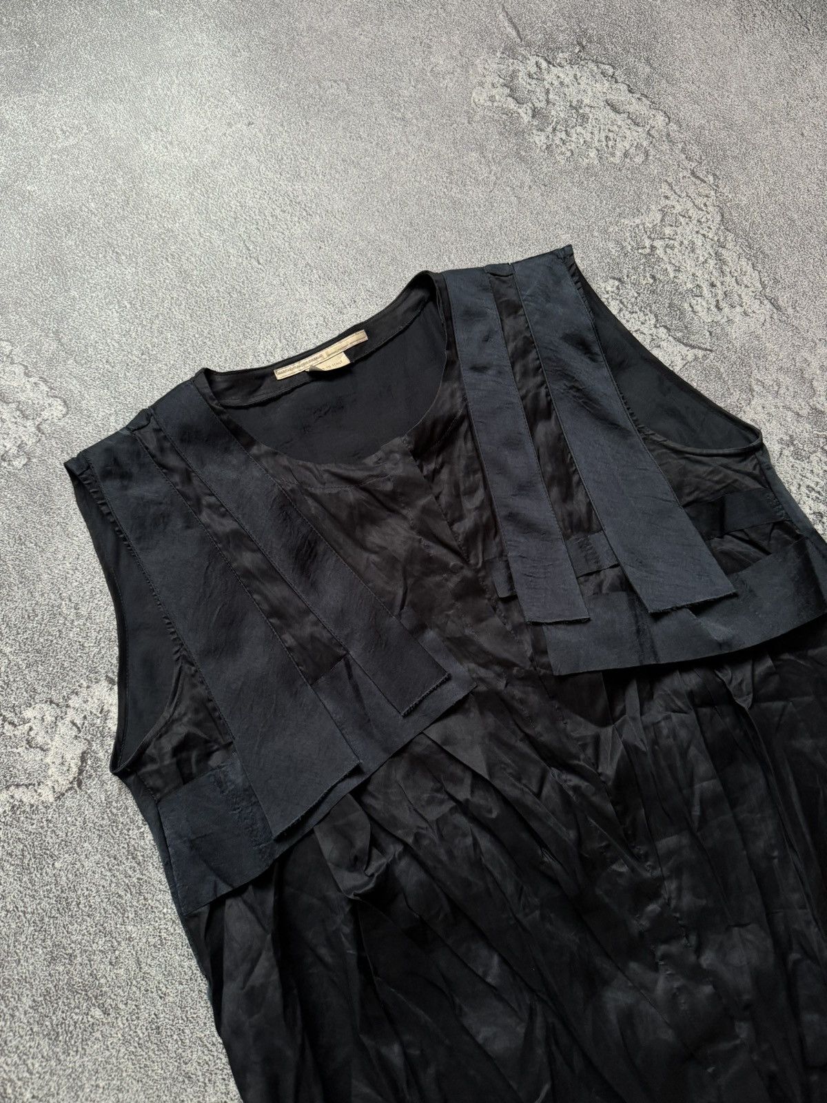 Marithe + Francois Girbaud Marithe Francois Girbaud I42/F38 Avantgarde blouse tank top Size M / US 6-8 / IT 42-44 - 7 Thumbnail