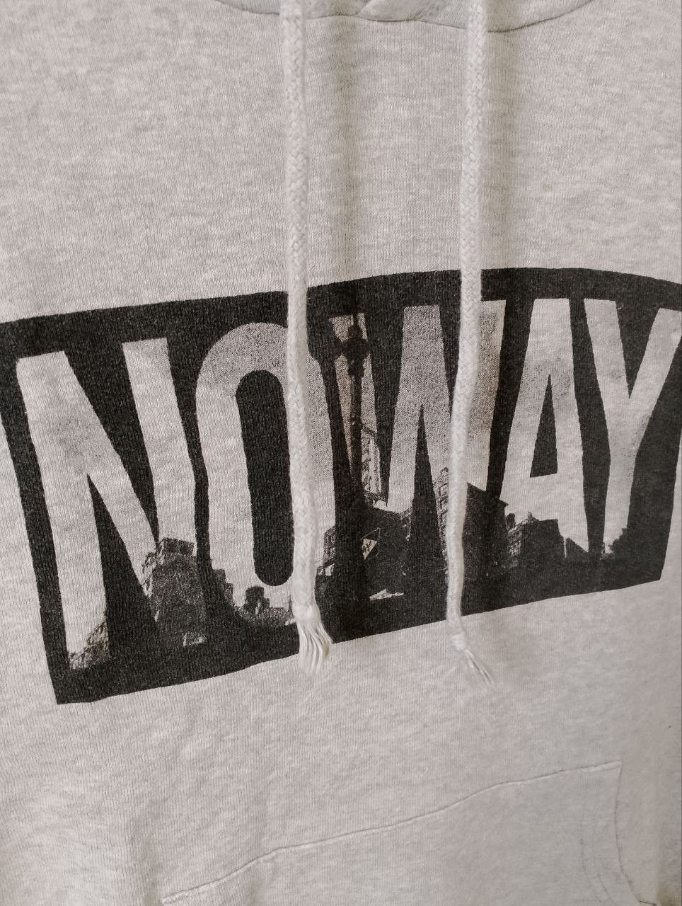 Japanese Brand NO WAY Graphic Printed Pullover Hoodie Size US L / EU 52-54 / 3 - 5 Thumbnail