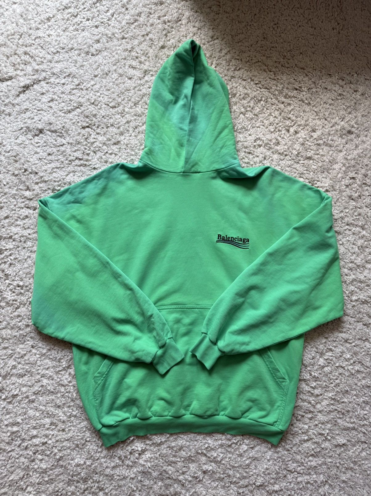 BALENCIAGA POLITICAL HOODIE
