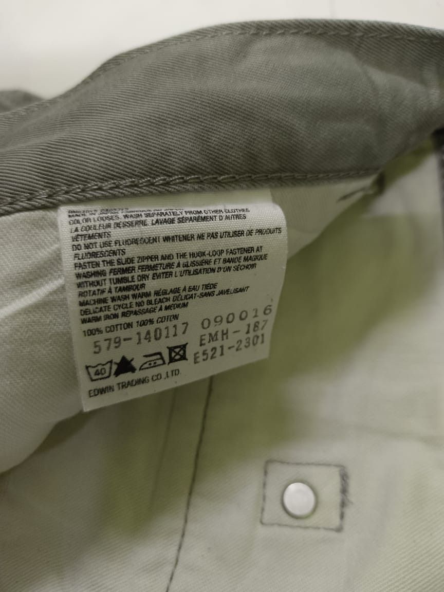 Edwin × Margaret Howell Edwin MHL Cinchback Casual Work Pants Size US 28 / EU 44 - 12 Thumbnail