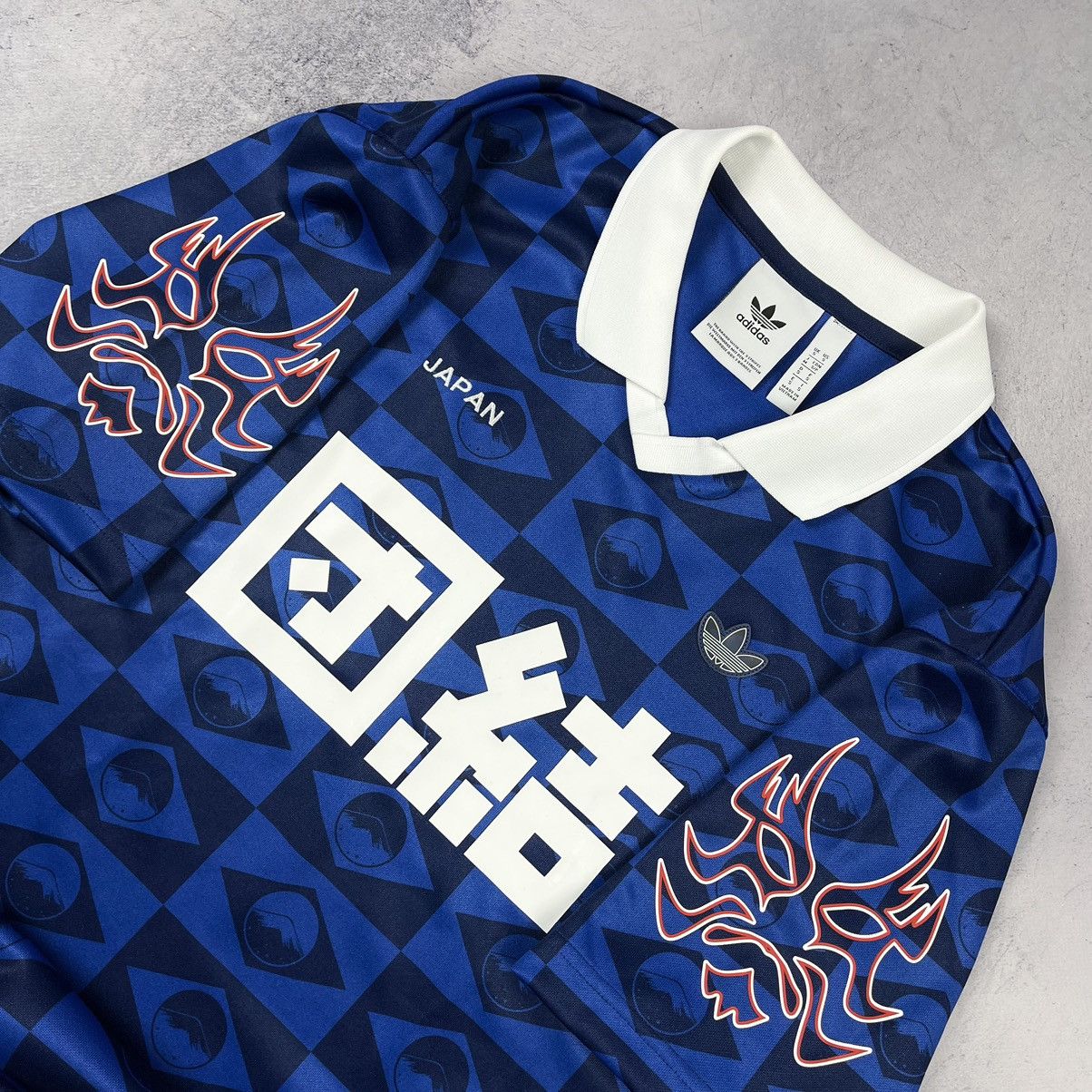 Adidas Adidas Japan big logo y2k soccer jersey 20/21 Size US S / EU 44-46 / 1 - 5 Thumbnail