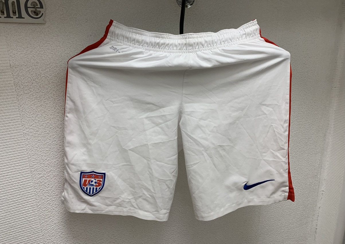 Nike Usa national team soccer shorts white S 30sz fifa world cup Size US 30 / EU 46 - 1 Thumbnail