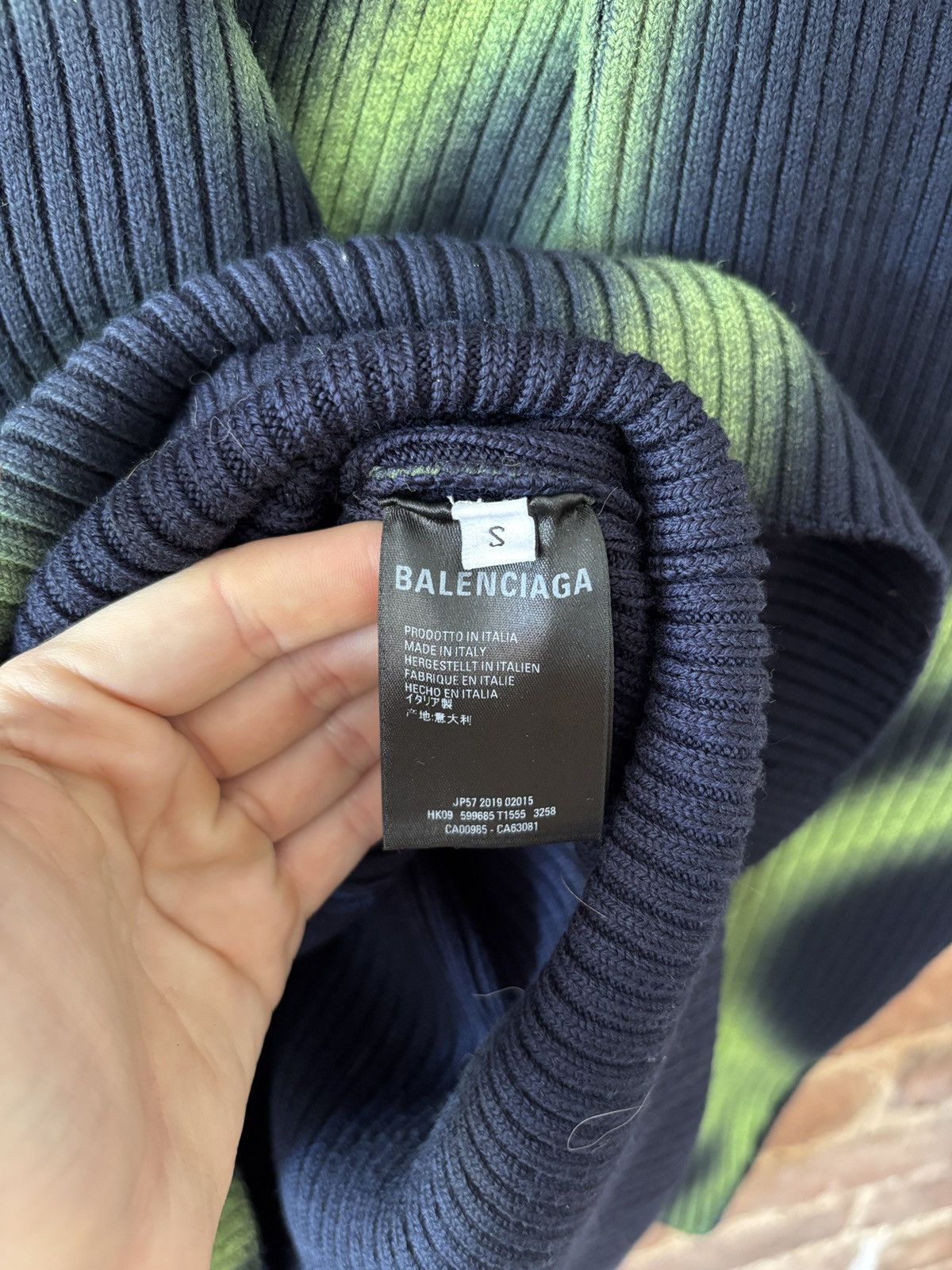 Balenciaga Balenciaga Flame Sweater Size US S / EU 44-46 / 1 - 4 Thumbnail